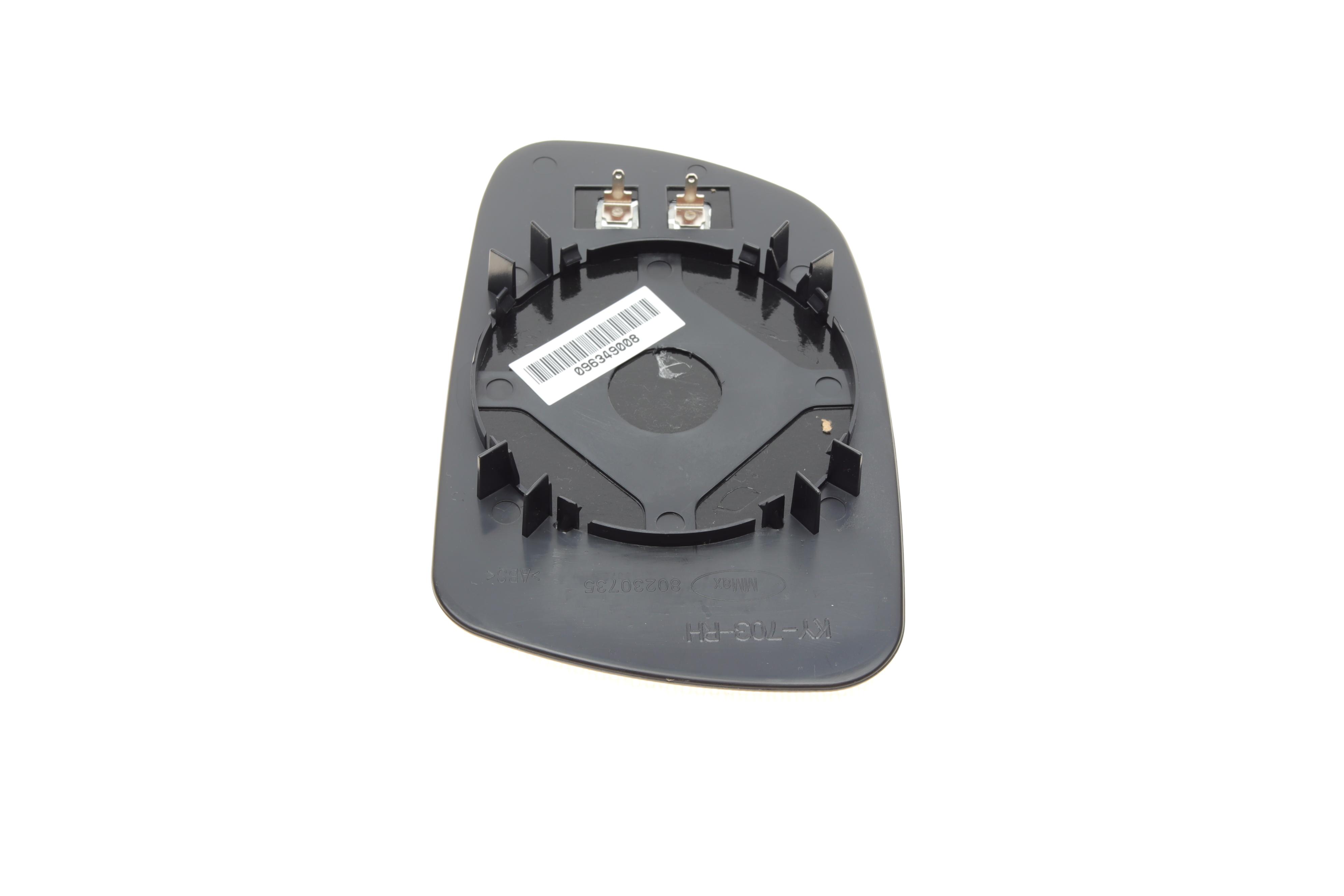 Скло дзеркала (з підігрівом) Peugeot 307 1.4-2.0 HDi 00- (R)