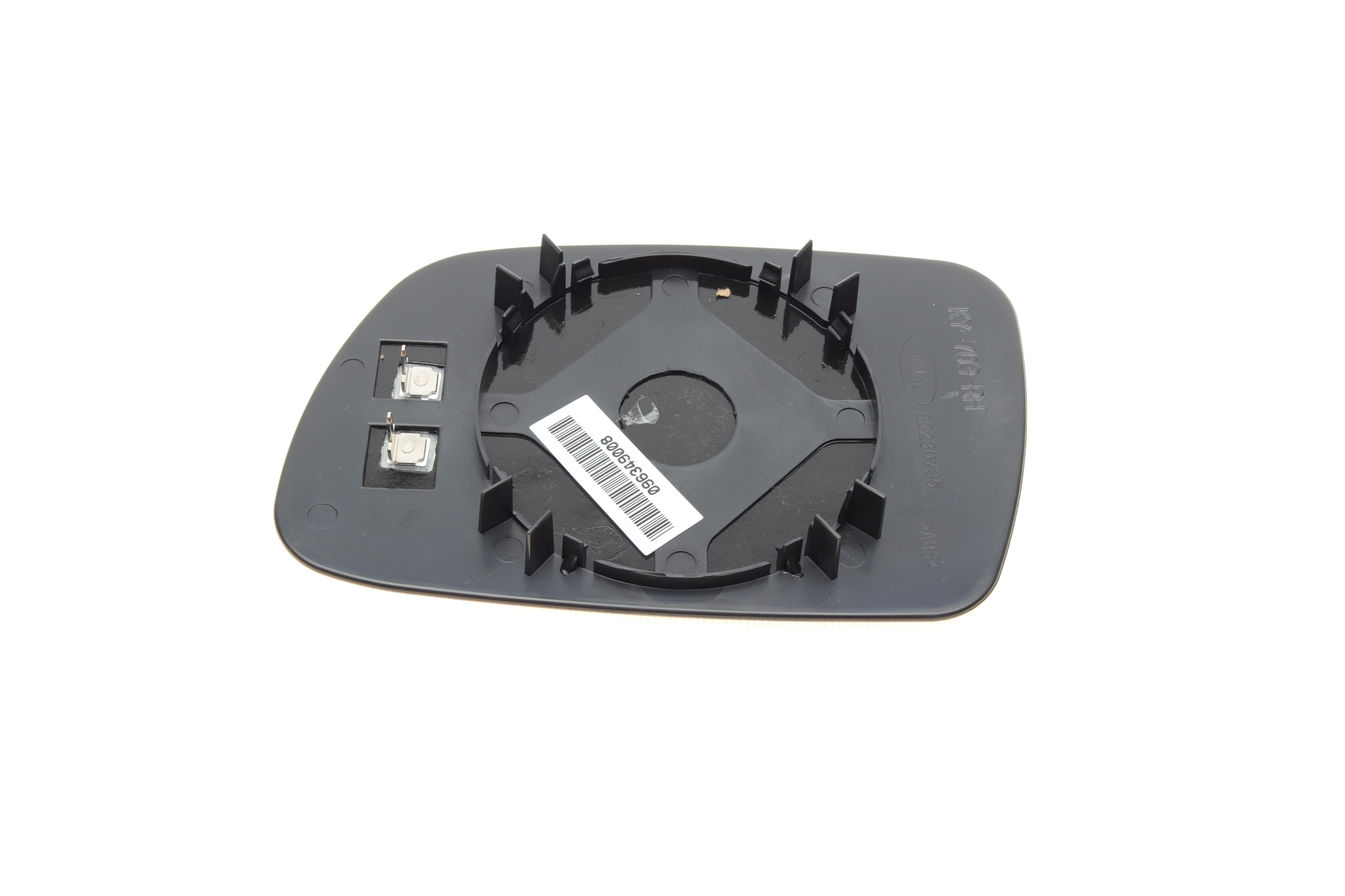 Скло дзеркала (з підігрівом) Peugeot 307 1.4-2.0 HDi 00- (R)