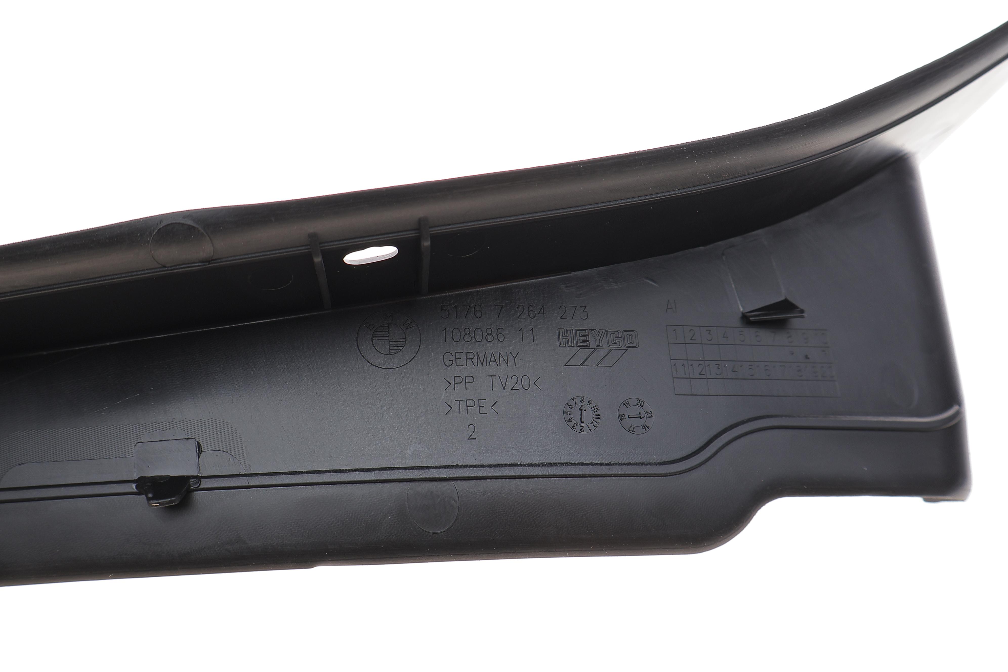 Ущільнювач крила капоту BMW 3 (F30/F31/F35)/4 (F32/F33/F36) 11- (L)