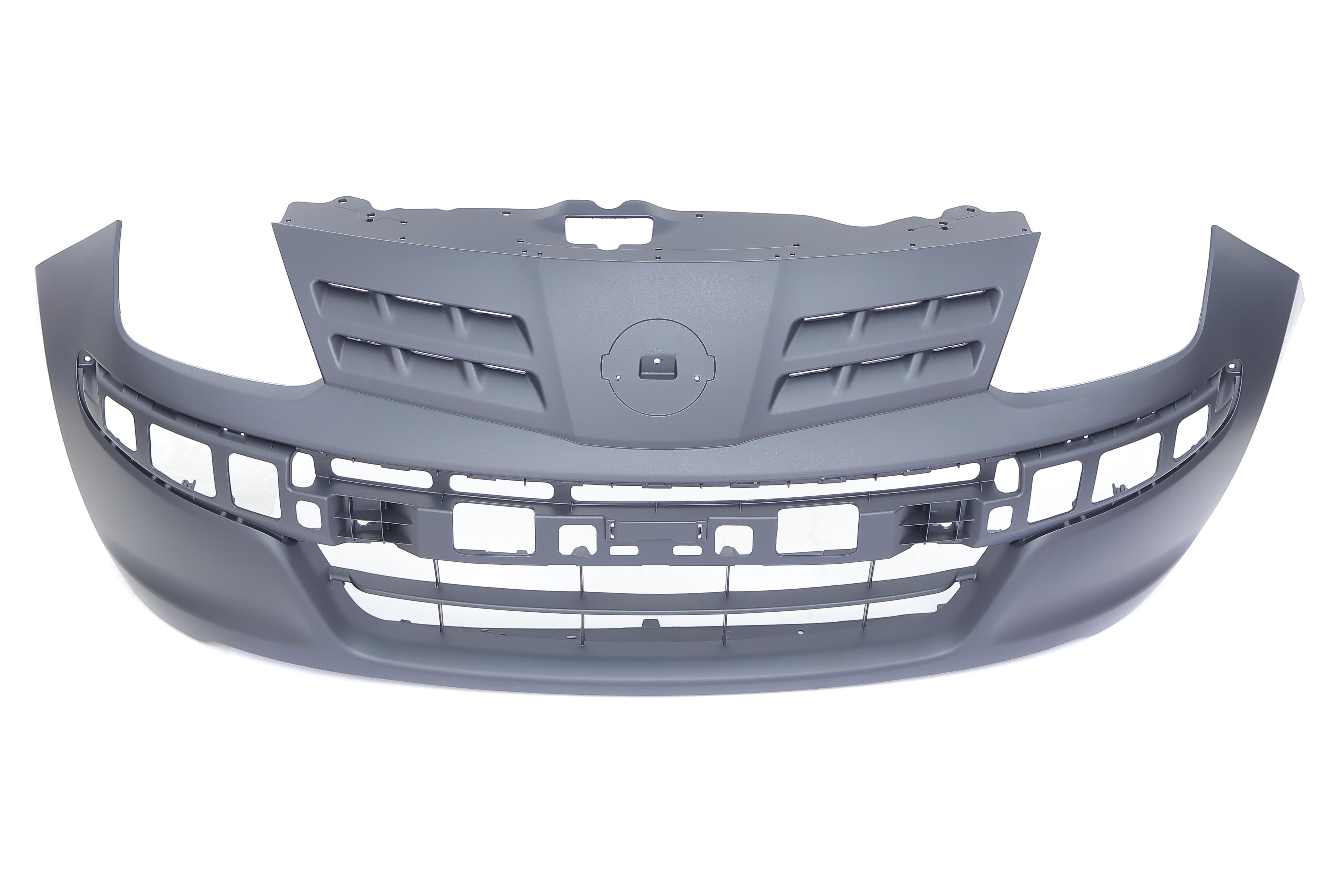 Бампер (передній) Nissan Pixo 09- (без отворів для протитуманних фар)