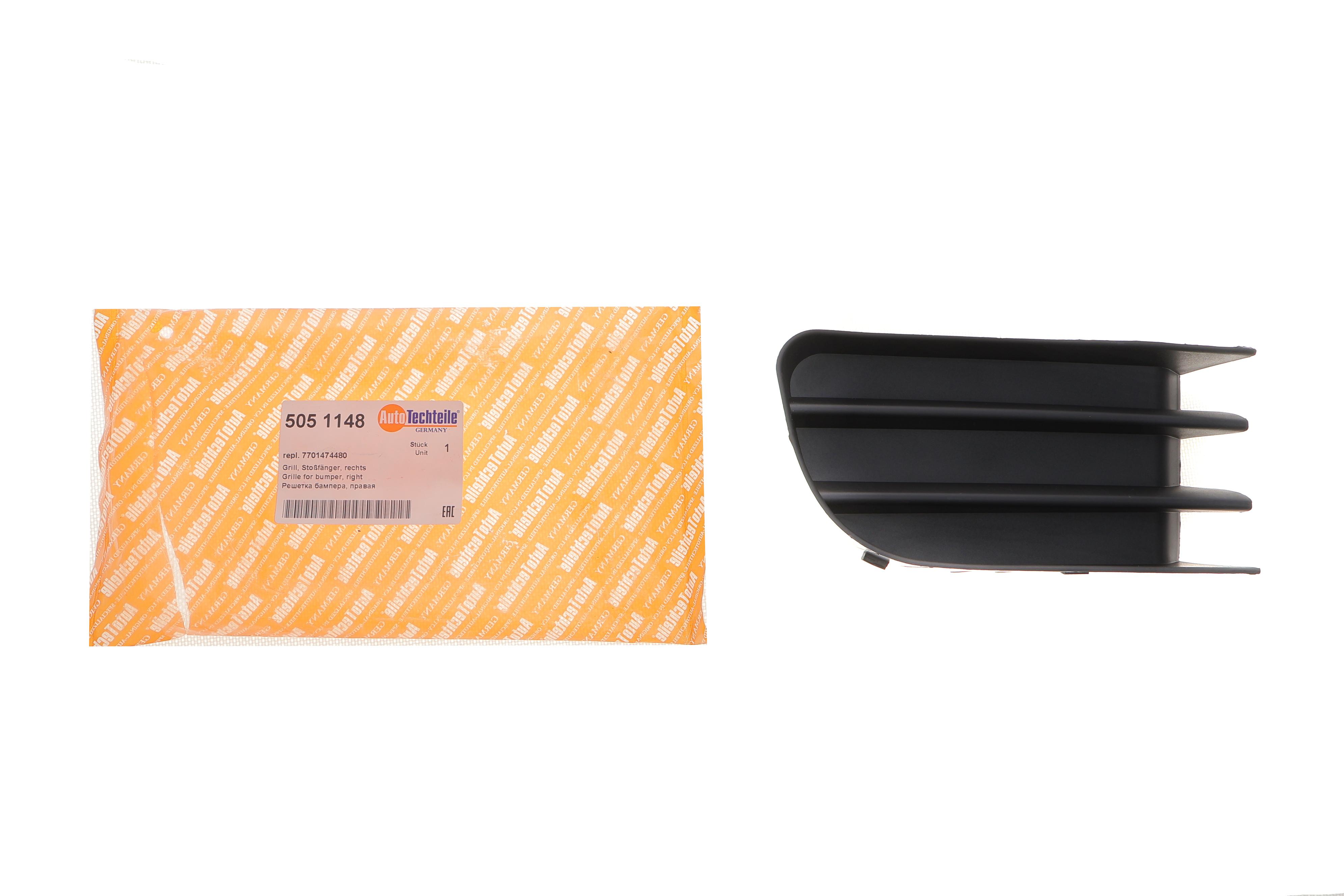 Решітка бампера Renault Megane 03-09 (R)