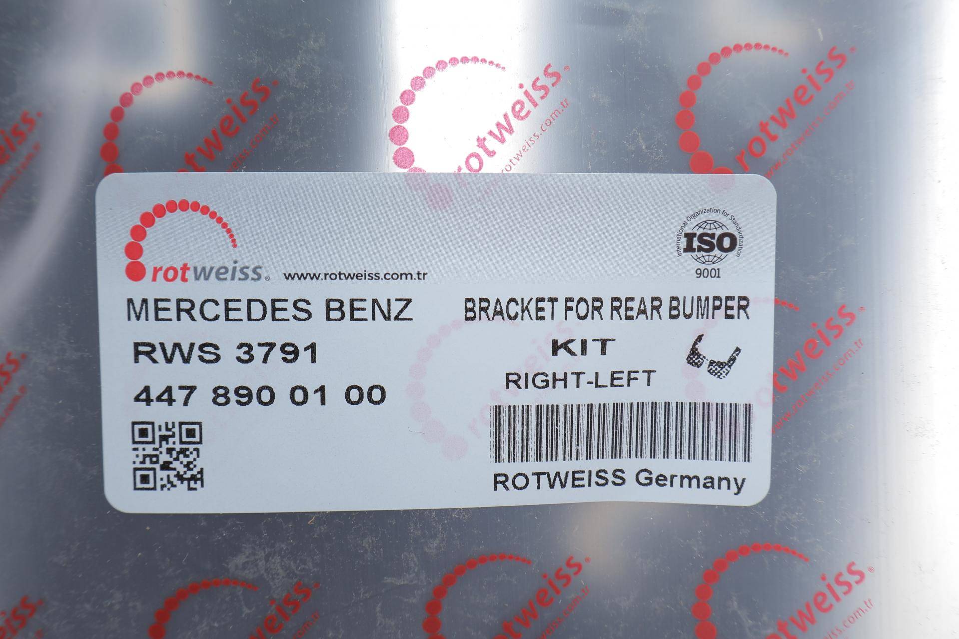 Бризковик (задній) (к-кт 2 шт) MB Vito (W447) 14-