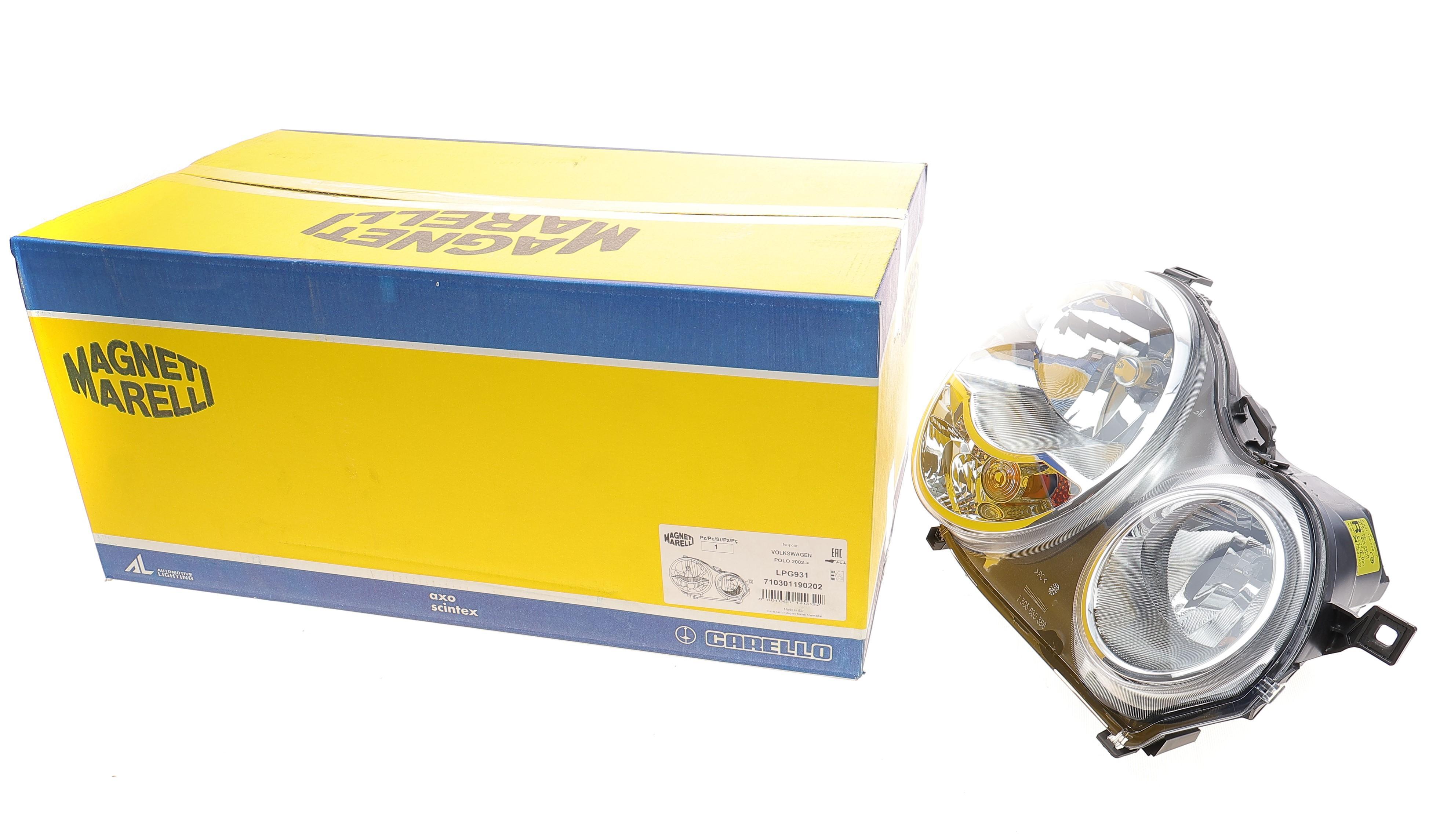 Фара (R) VW Polo 01-09 (H7/H1)