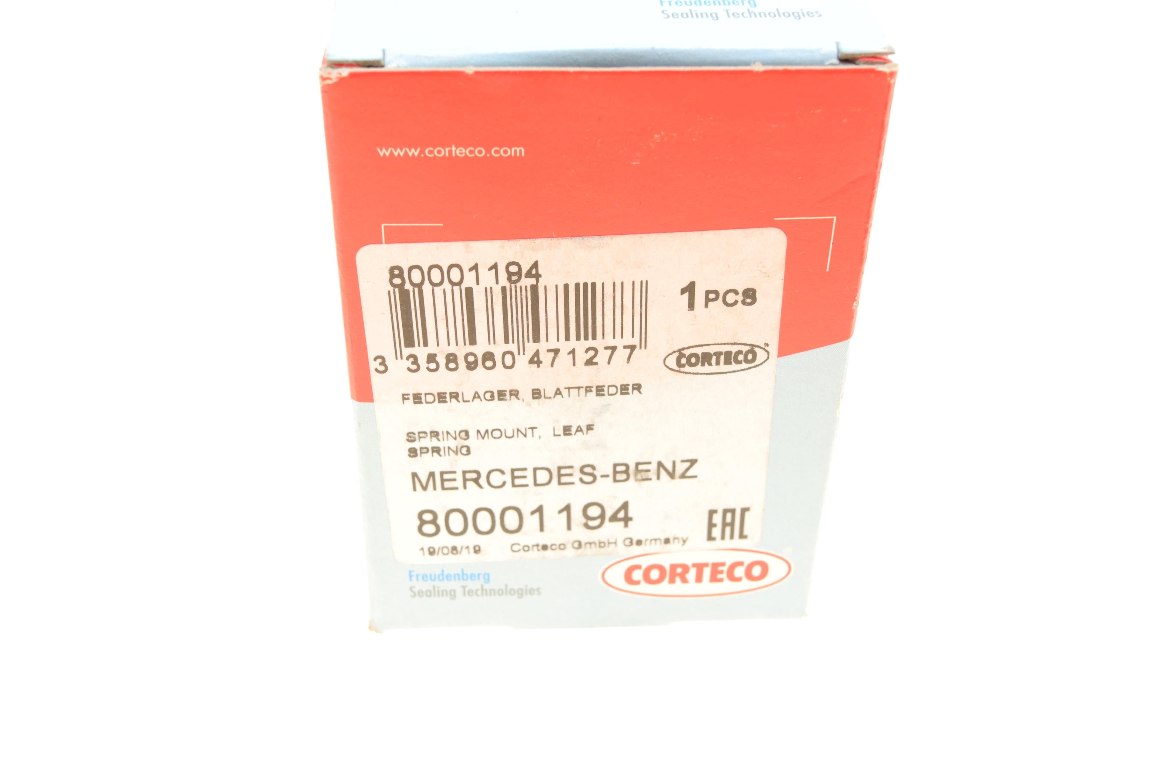 Сайлентблок ресори (передньої) MB 208-410