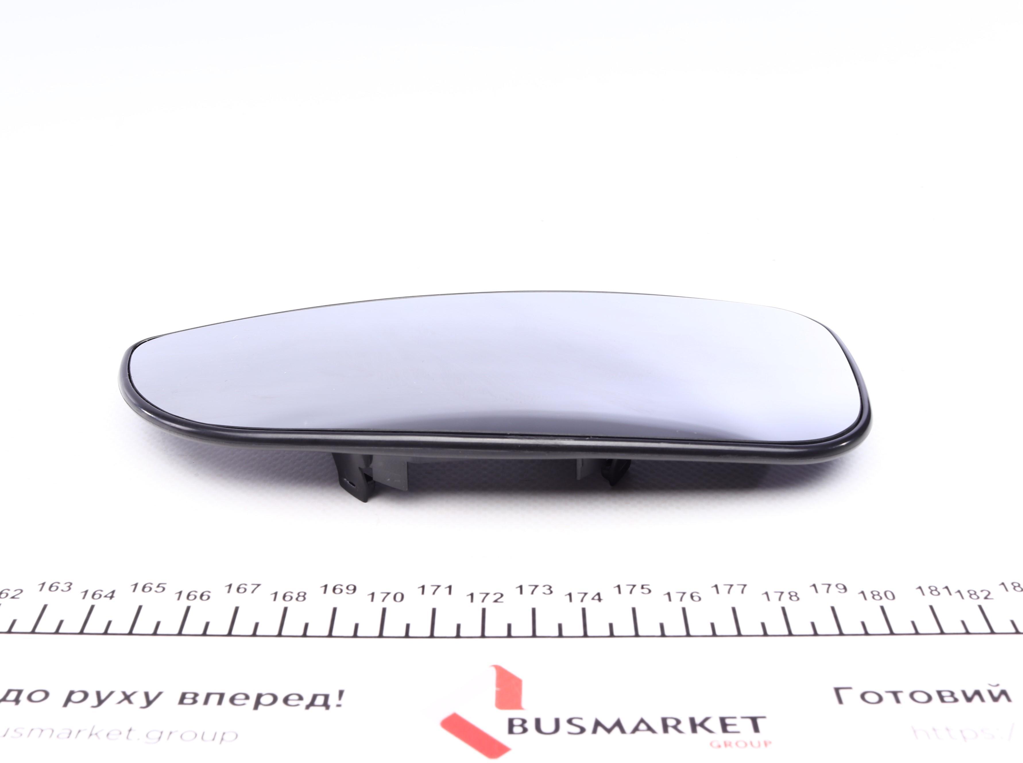 Скло дзеркала Citroen Jumper/ Fiat Ducato/ Peugeot Boxer 06- (L) (нижнє)