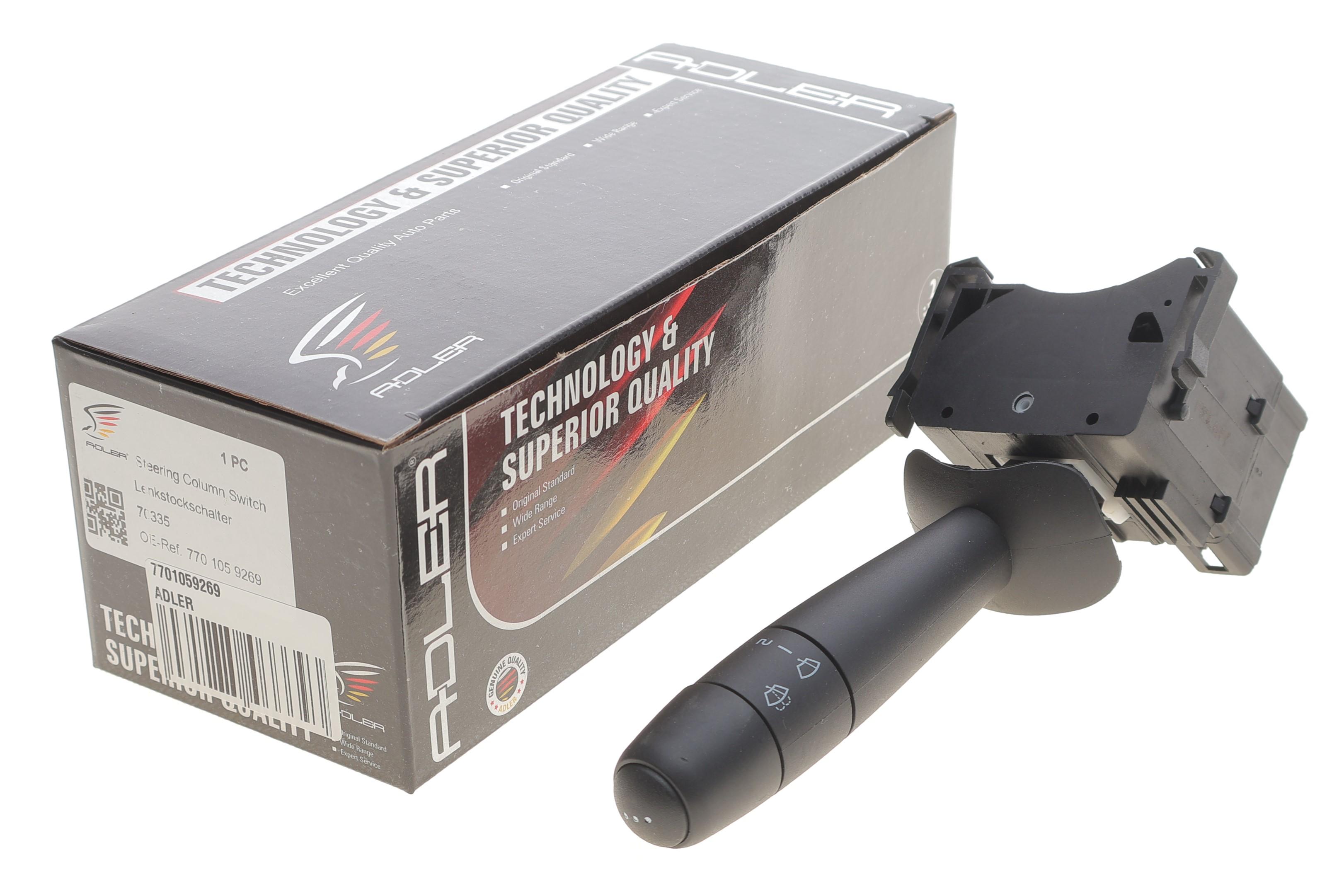 Перемикач підрульовий Renault Master II/Trafic II 00- (склоочисники/Омивач)