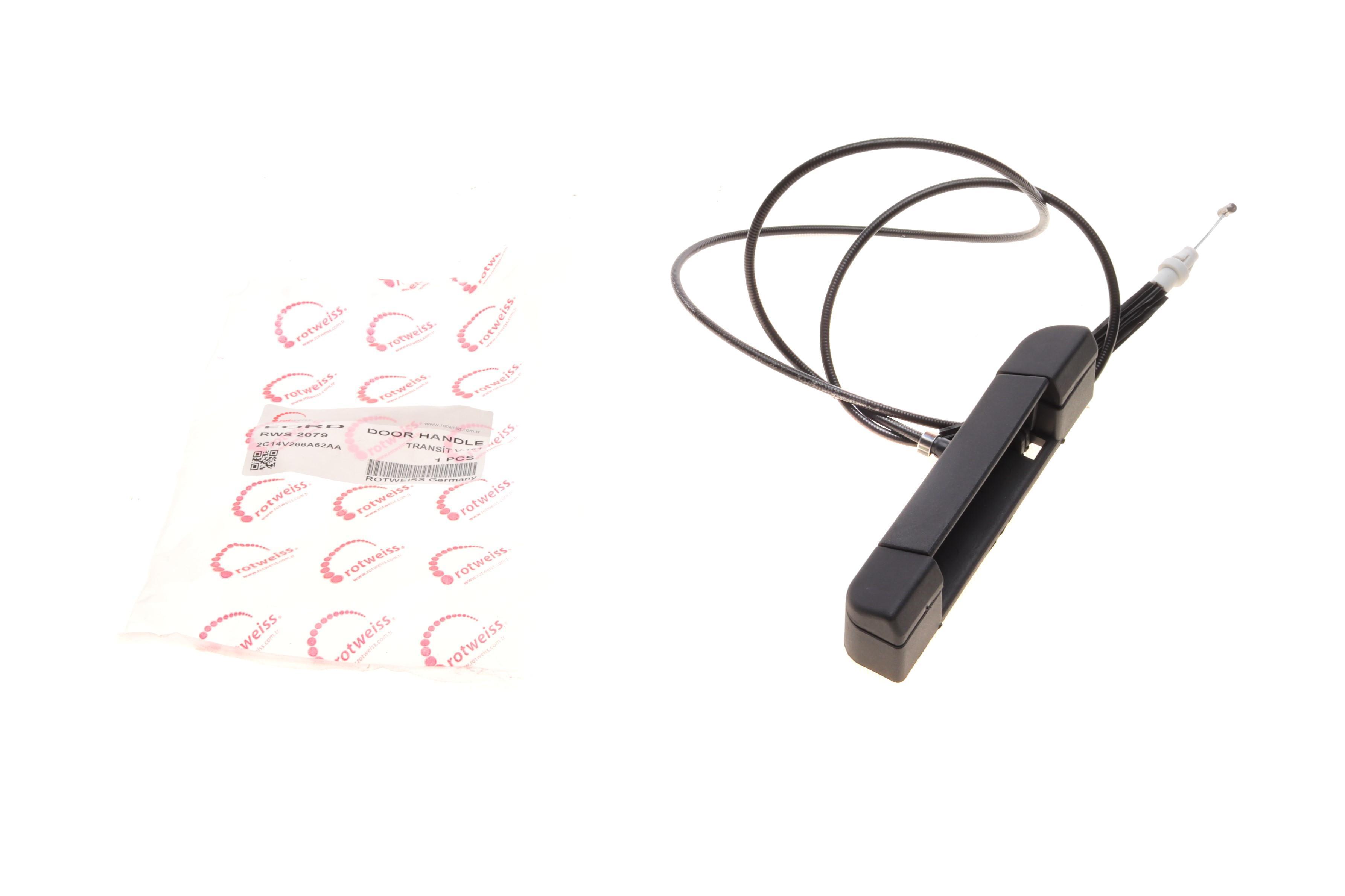 Ручка дверей (бічних/всередині) Ford Transit 00- (з тросіком)