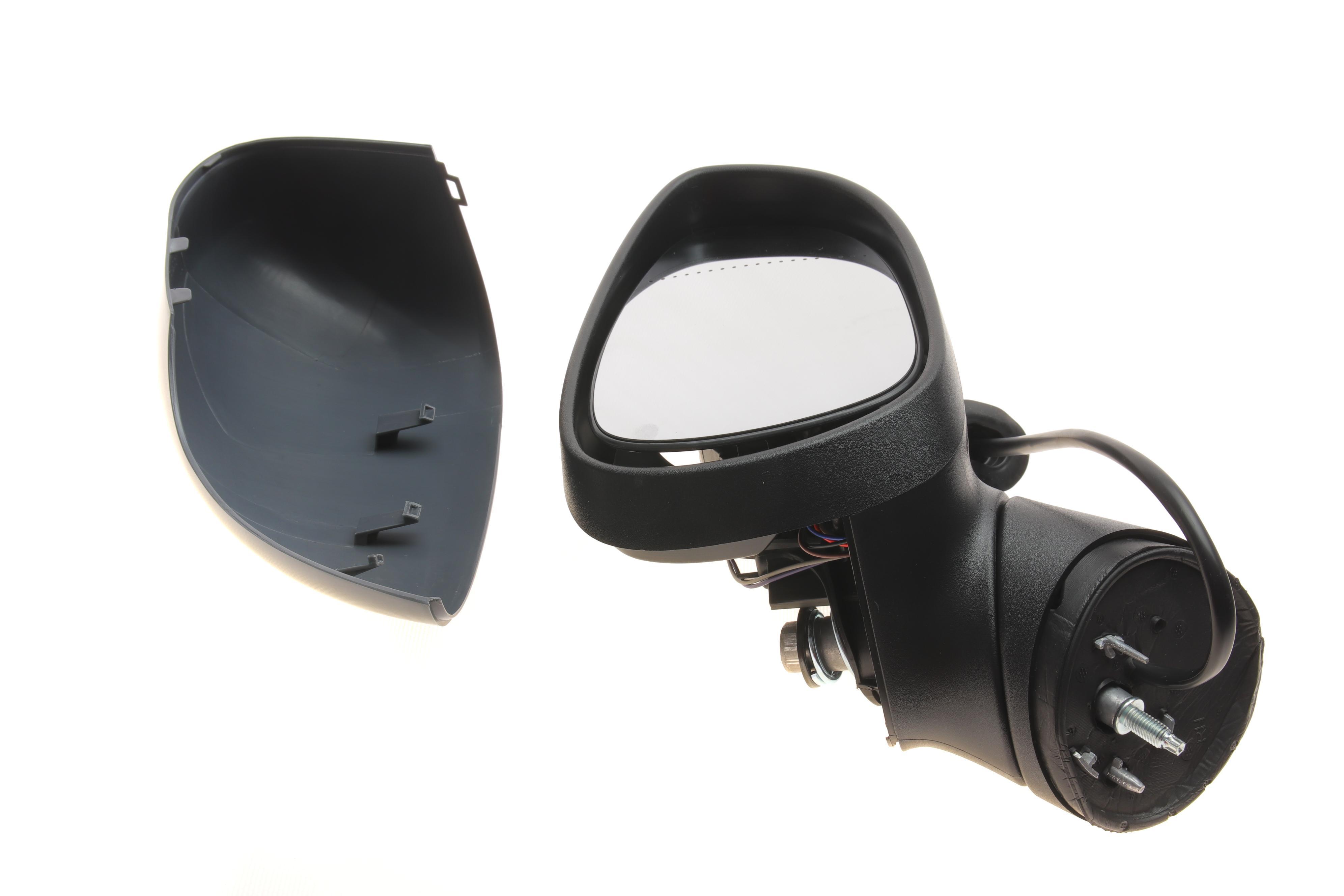 Дзеркало заднього виду (під фарбування) Ford Fiesta 08- (R) (електро/з підігрів./з повор.)