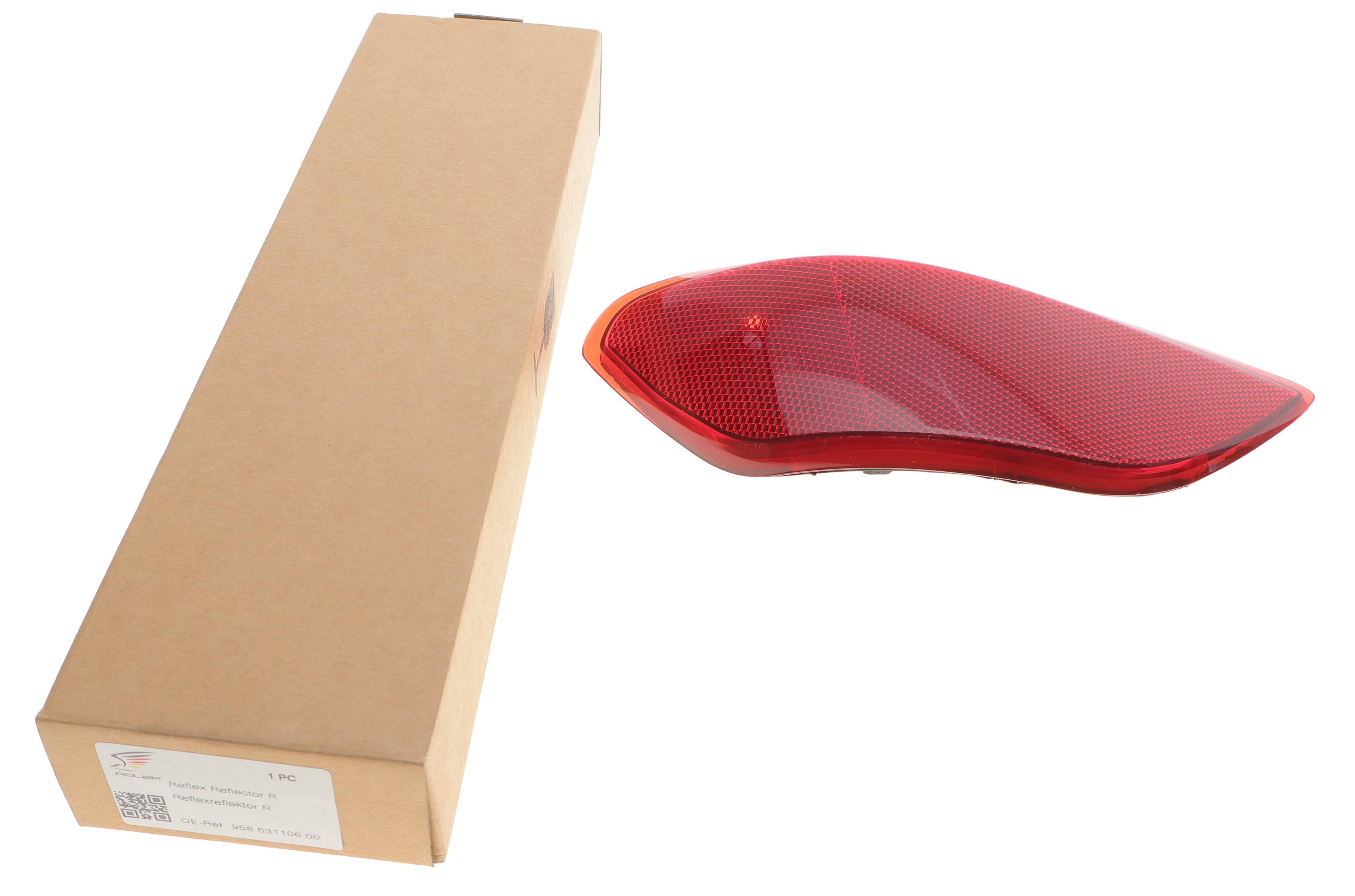 Світловідбивач бампера (заднього) Porsche Cayenne 958 10-14 (R)