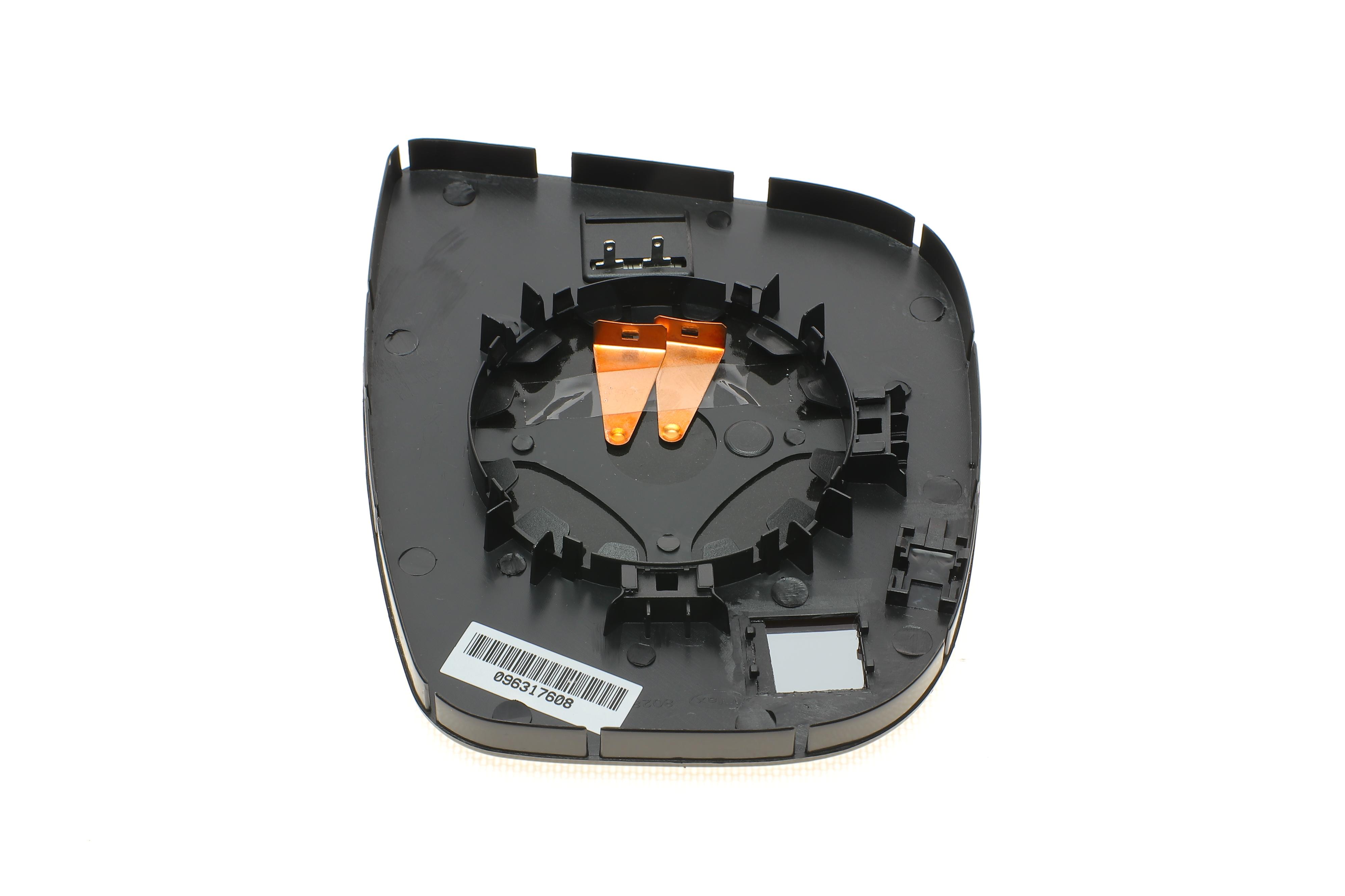 Скло дзеркала (з підігрівом) Citroen Berlingo/ Peugeot Partner 08-12 (R)