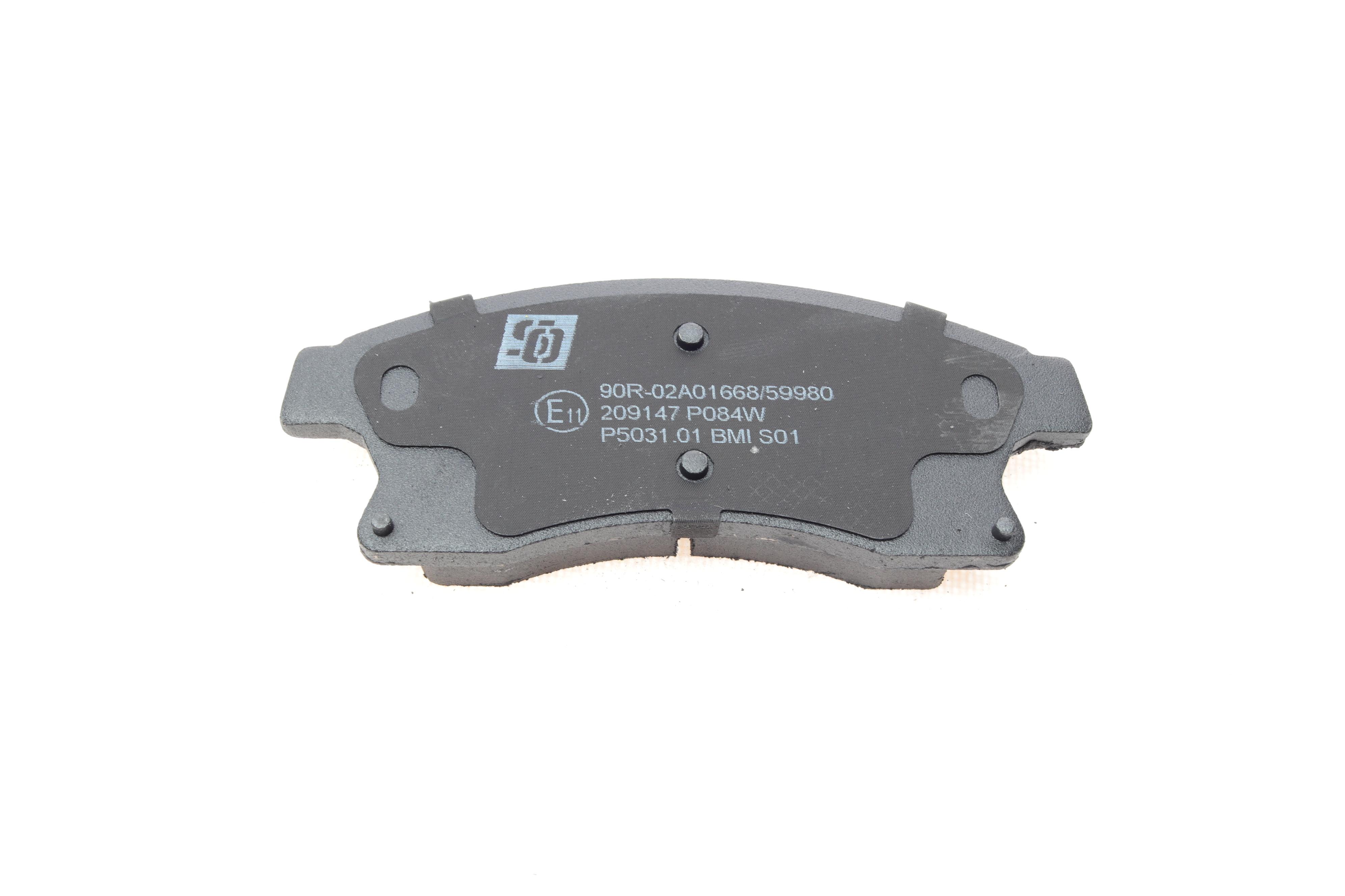 Колодки гальмівні (передні) Chevrolet Aveo 11-/Opel Astra J 09-