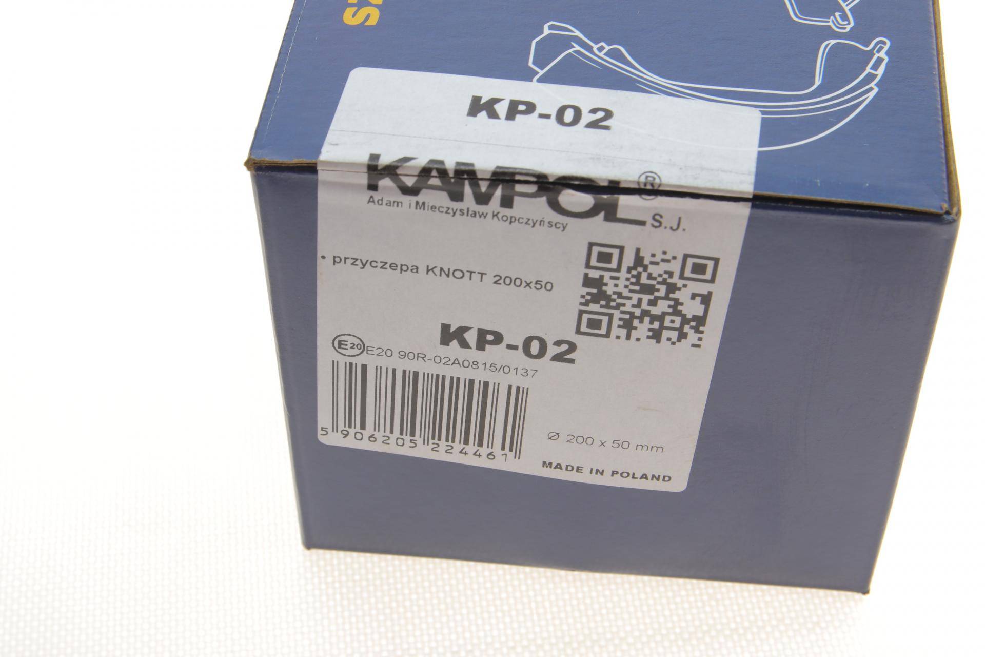 Колодки гальмівні (прицеп) KNOTT (барабанні) (200x50)