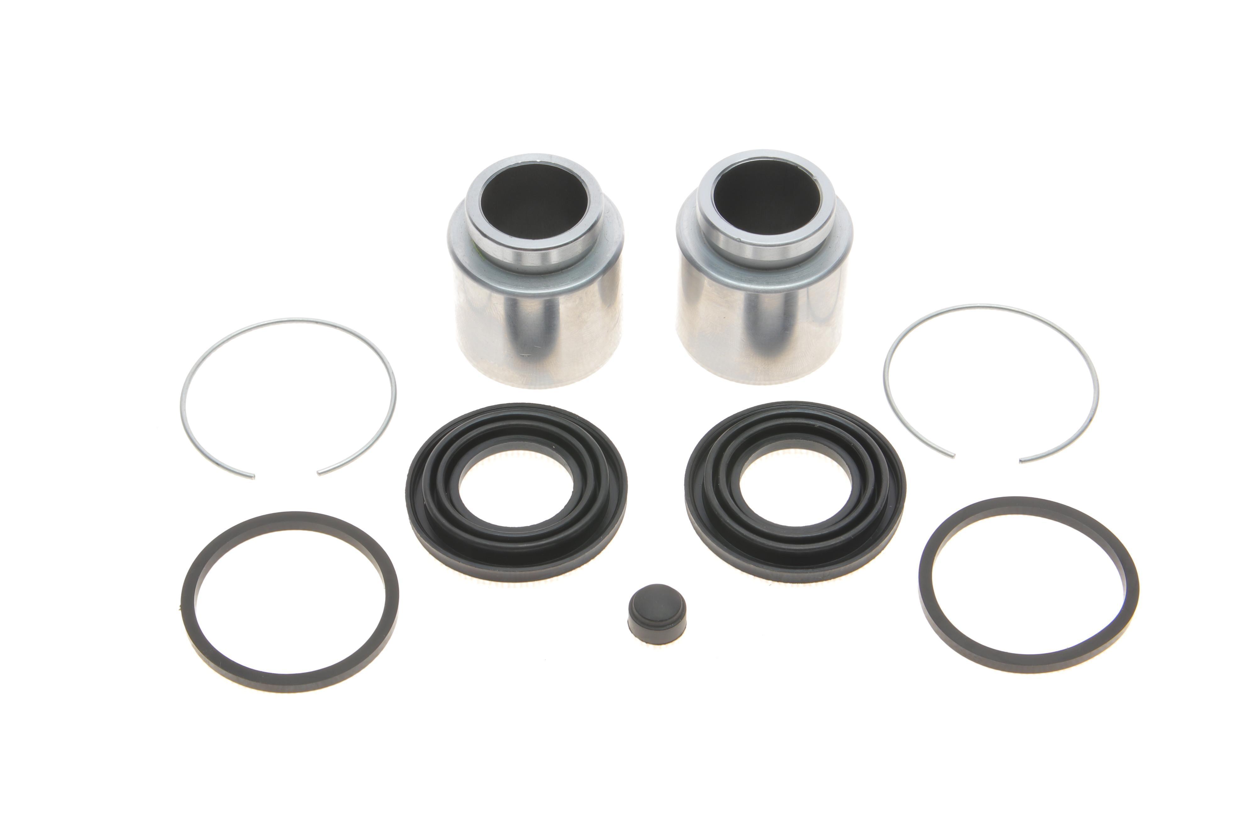 Ремкомплект супорта (переднього) Mitsubishi Pajero/Outlander 90- (d=43mm) (Akebono) (+2 поршня)