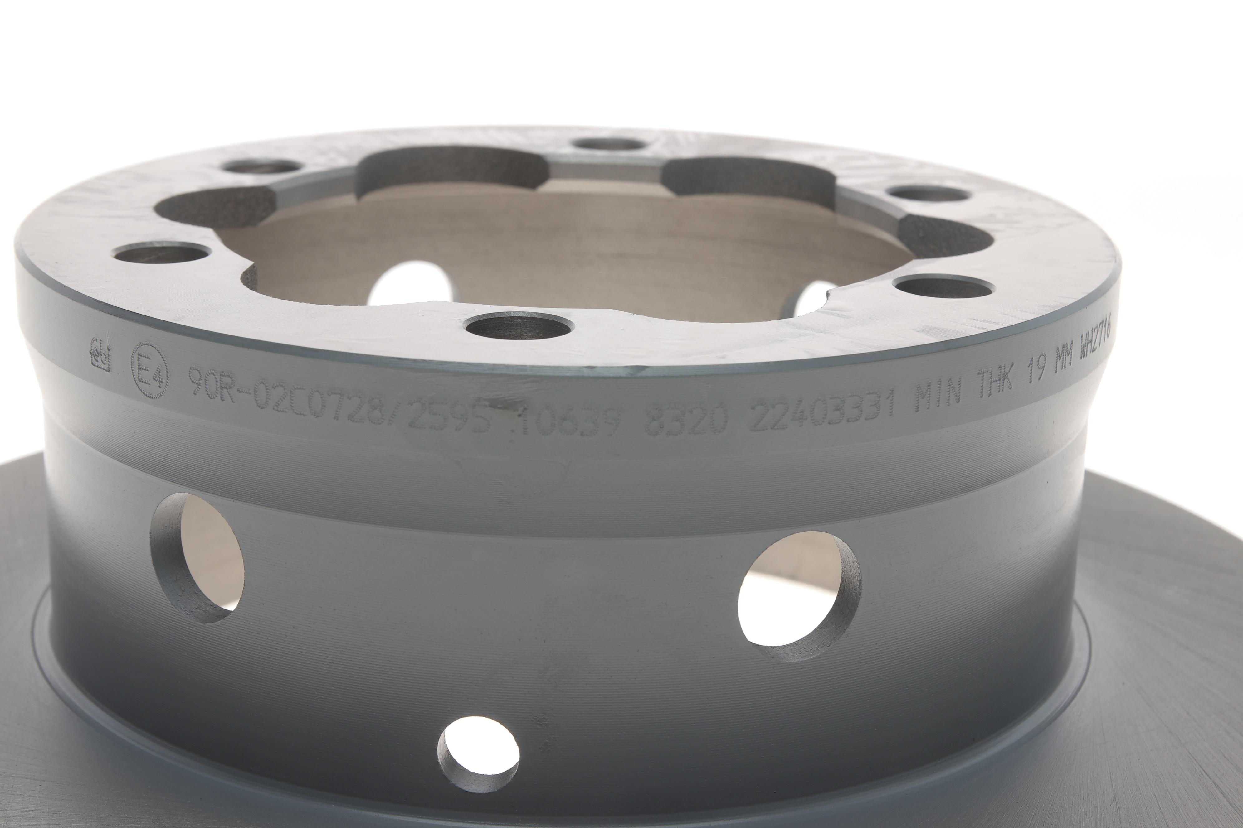 Диск гальмівний (задній) MB Sprinter 408-416/VW LT 46 96- (285x22)