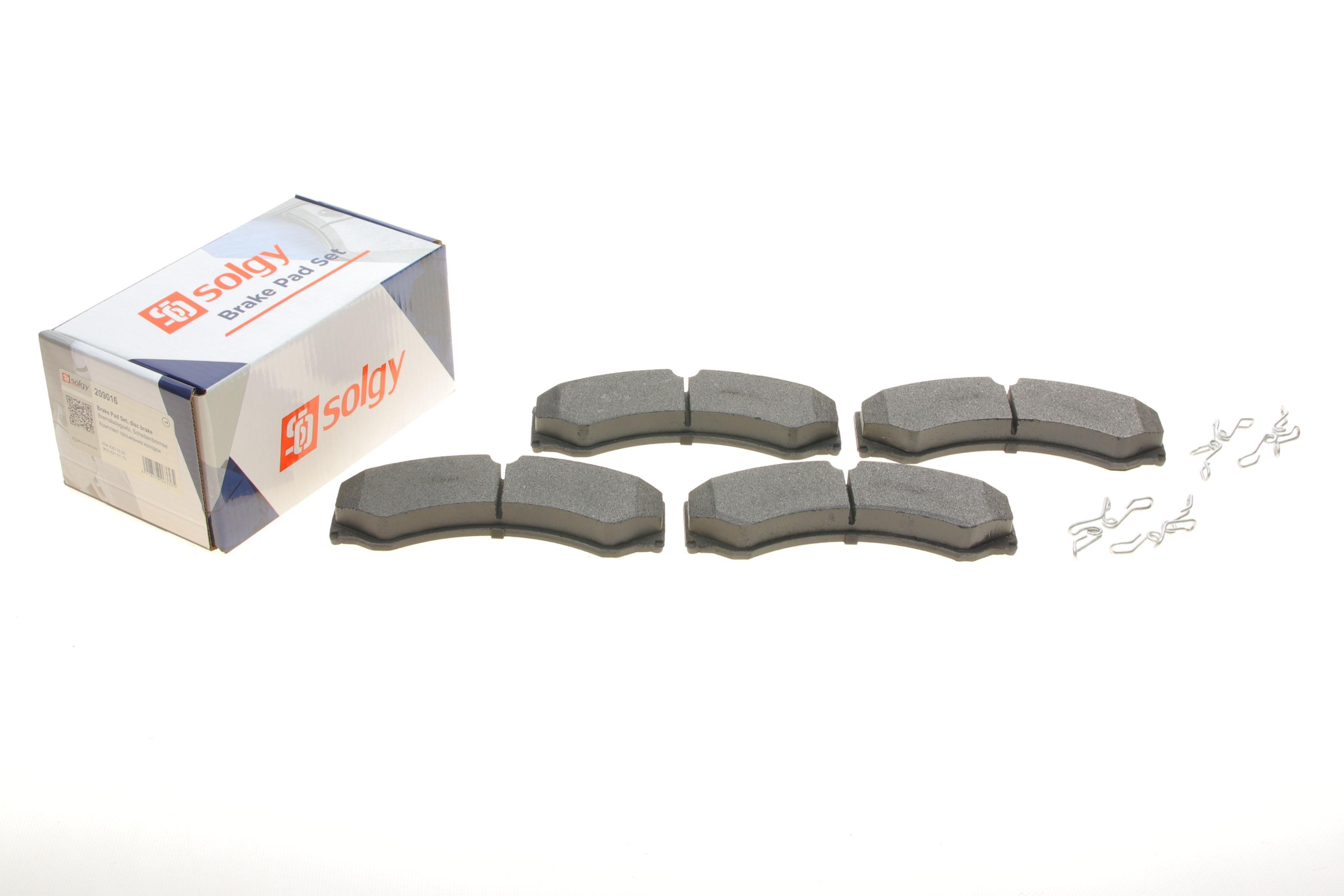 Колодки гальмівні (передні/задні) MB Sprinter 408-416/VW LT 46 96-