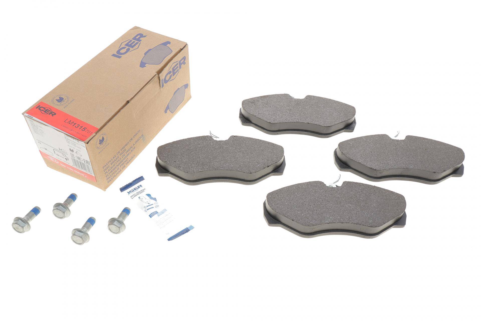 Колодки гальмівні (передні) Renault Trafic II/Opel Vivaro A/Nissan Primastar 01-