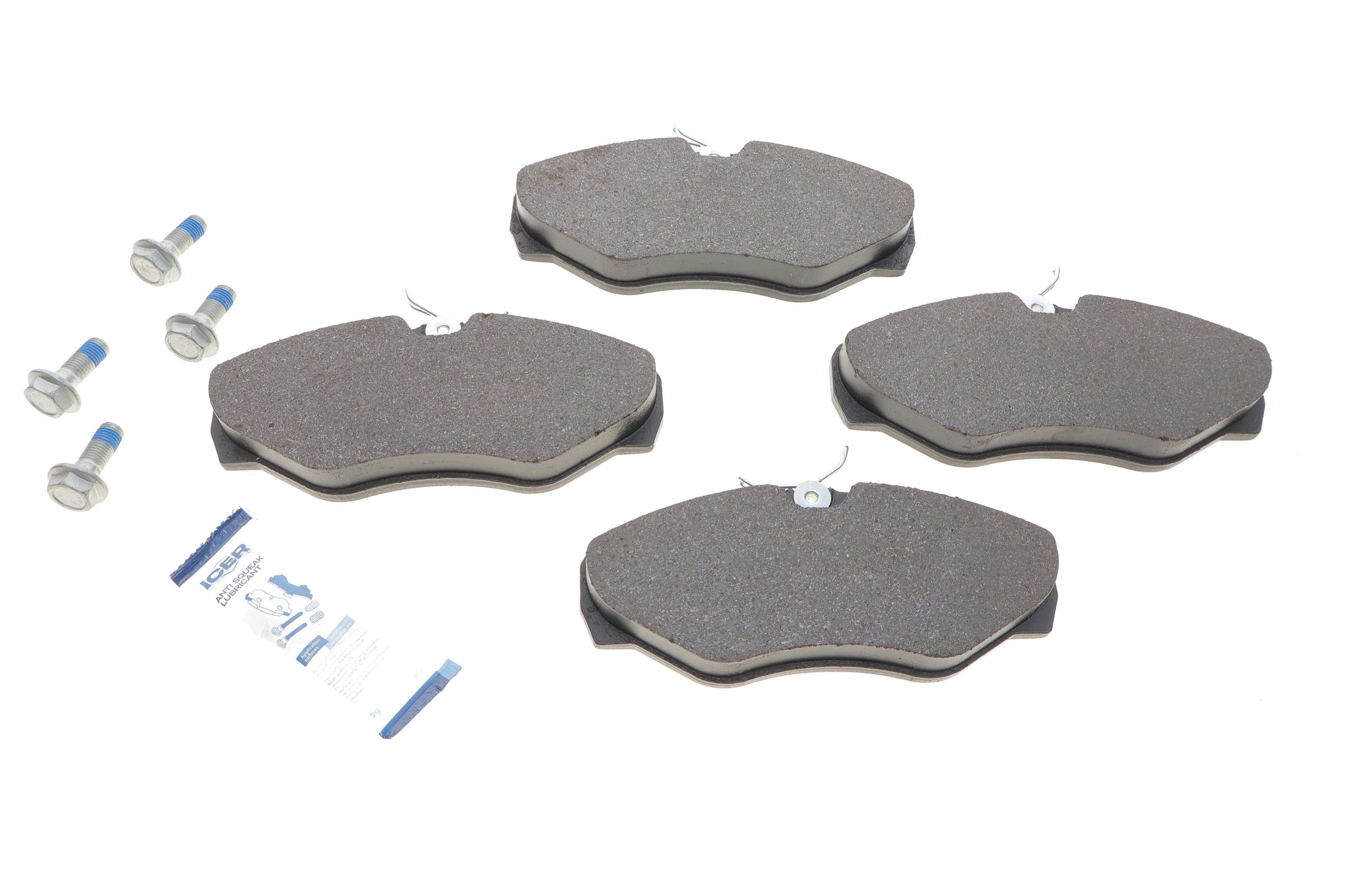 Колодки гальмівні (передні) Renault Trafic II/Opel Vivaro A/Nissan Primastar 01-