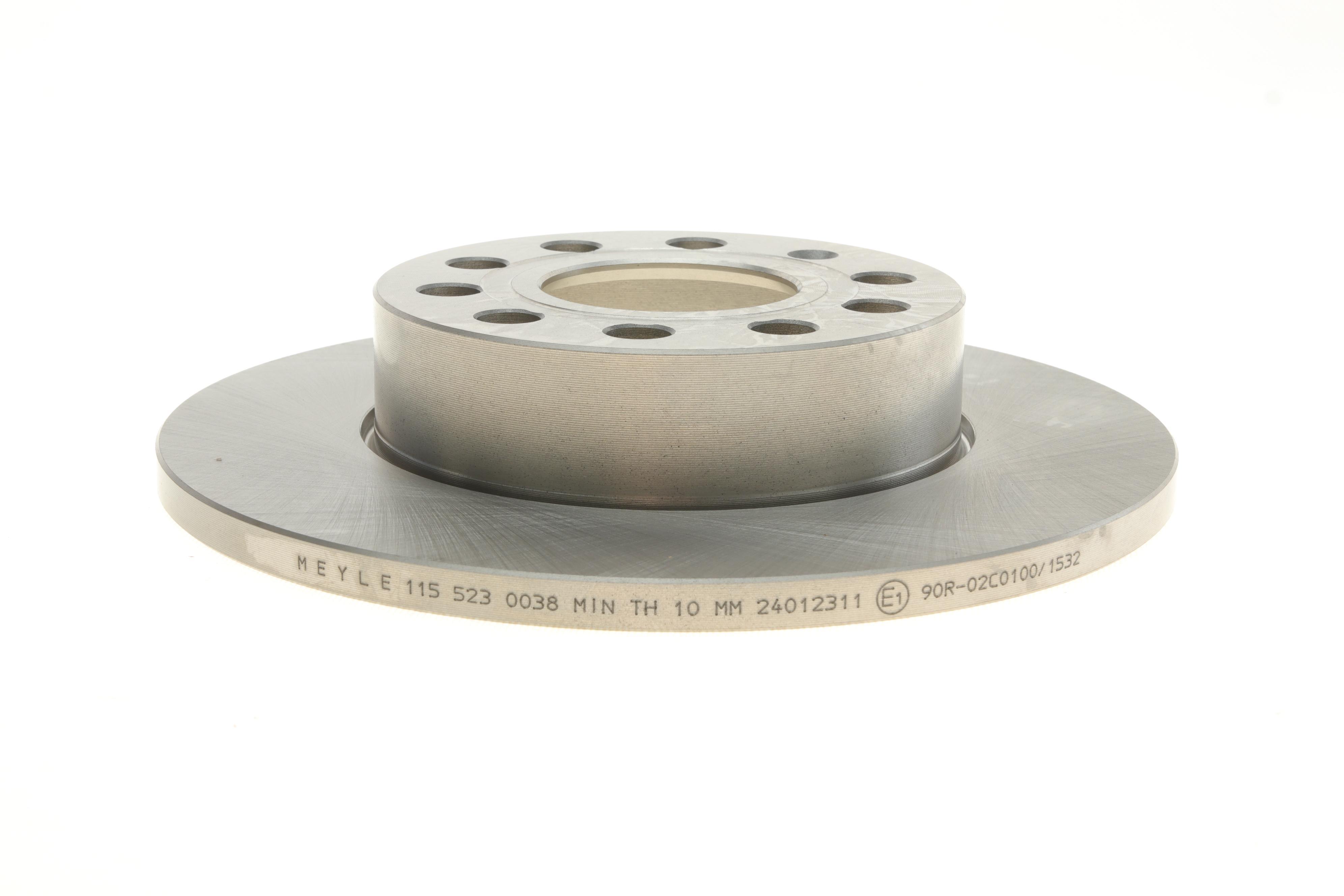 Диск гальмівний (задній) VW Caddy III 04- (257х12)