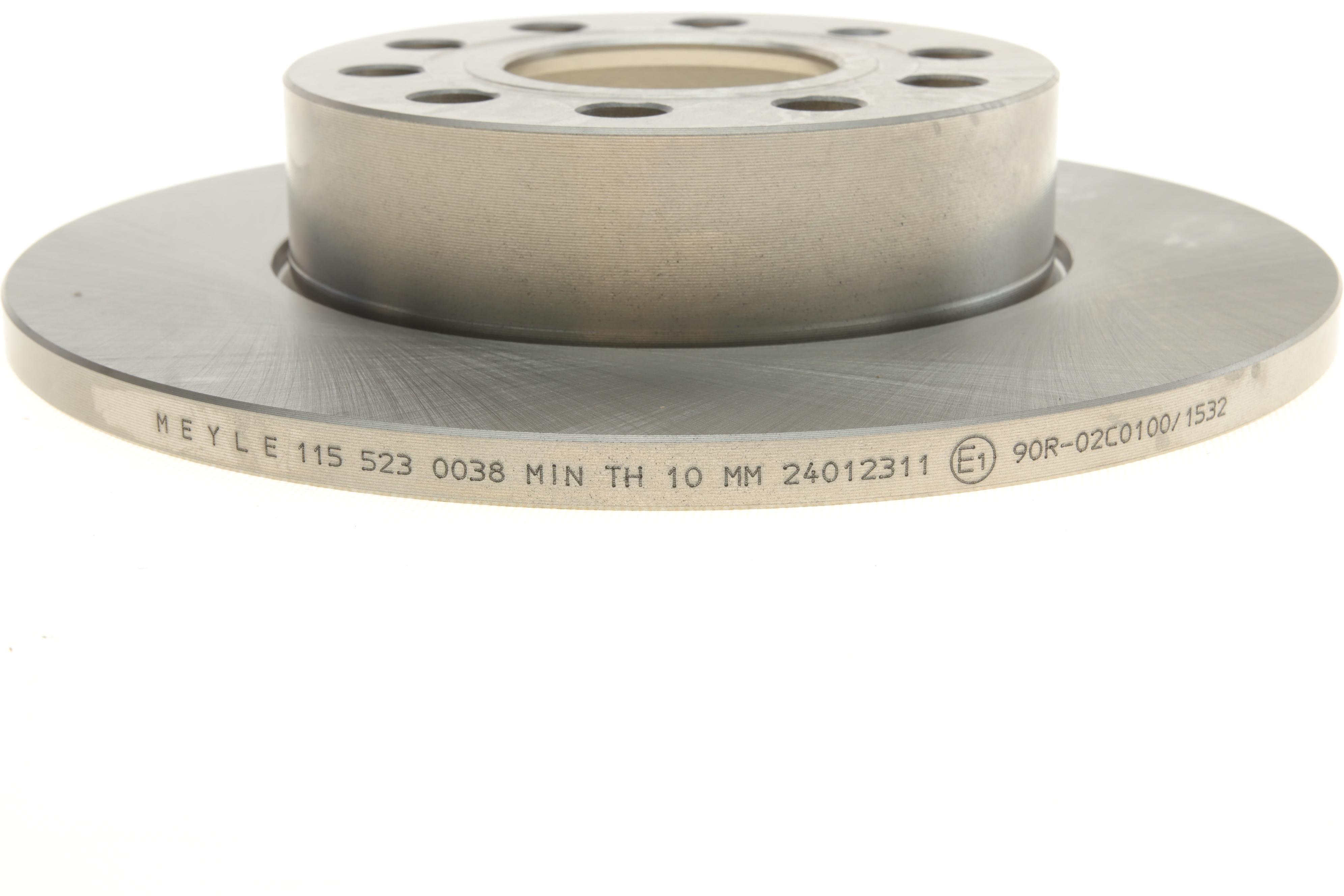 Диск гальмівний (задній) VW Caddy III 04- (257х12)