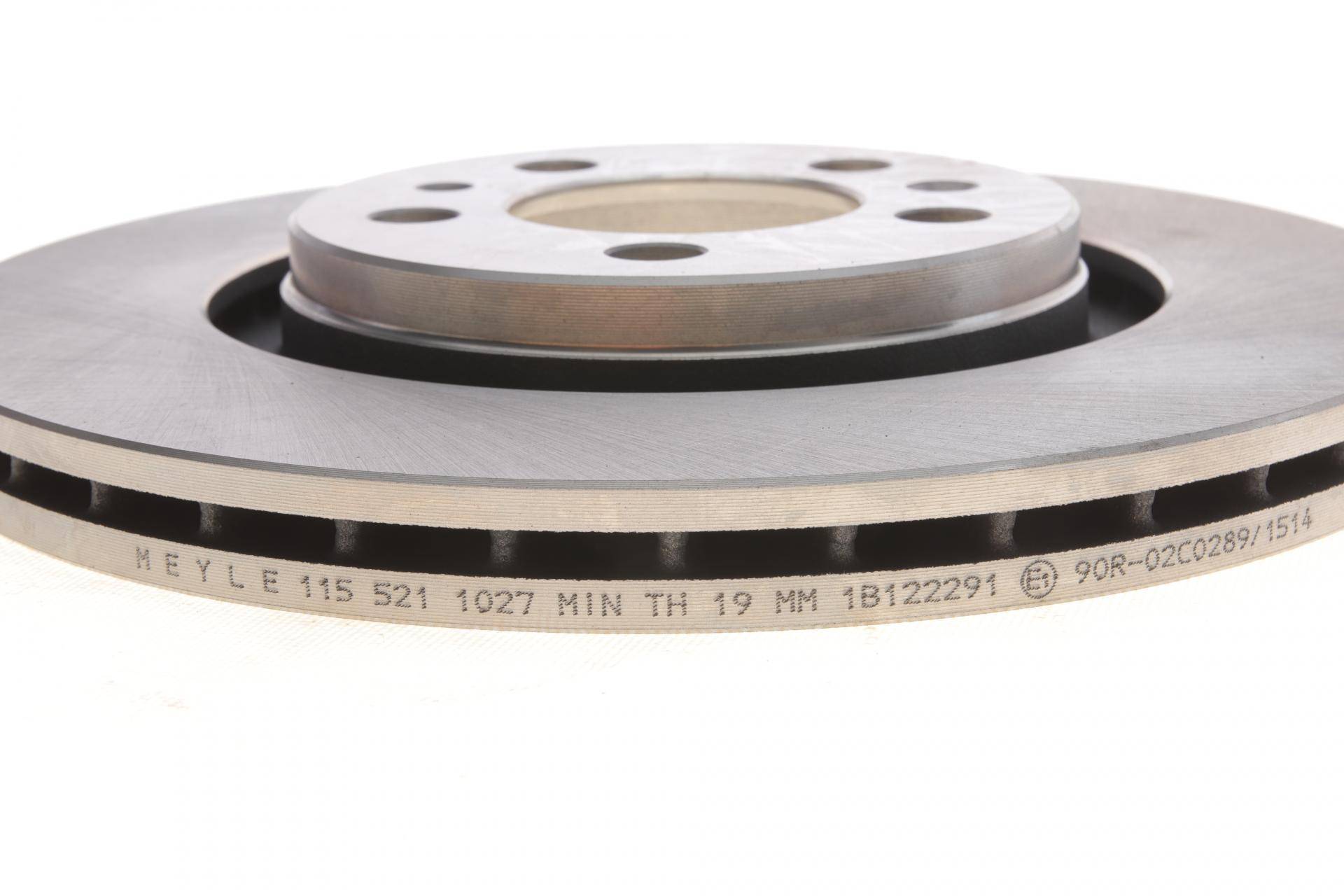 Диск гальмівний (передній) Audi A3/Seat Leon/Skoda Octavia/VW Bora/Golf IV (280x22) 96-10