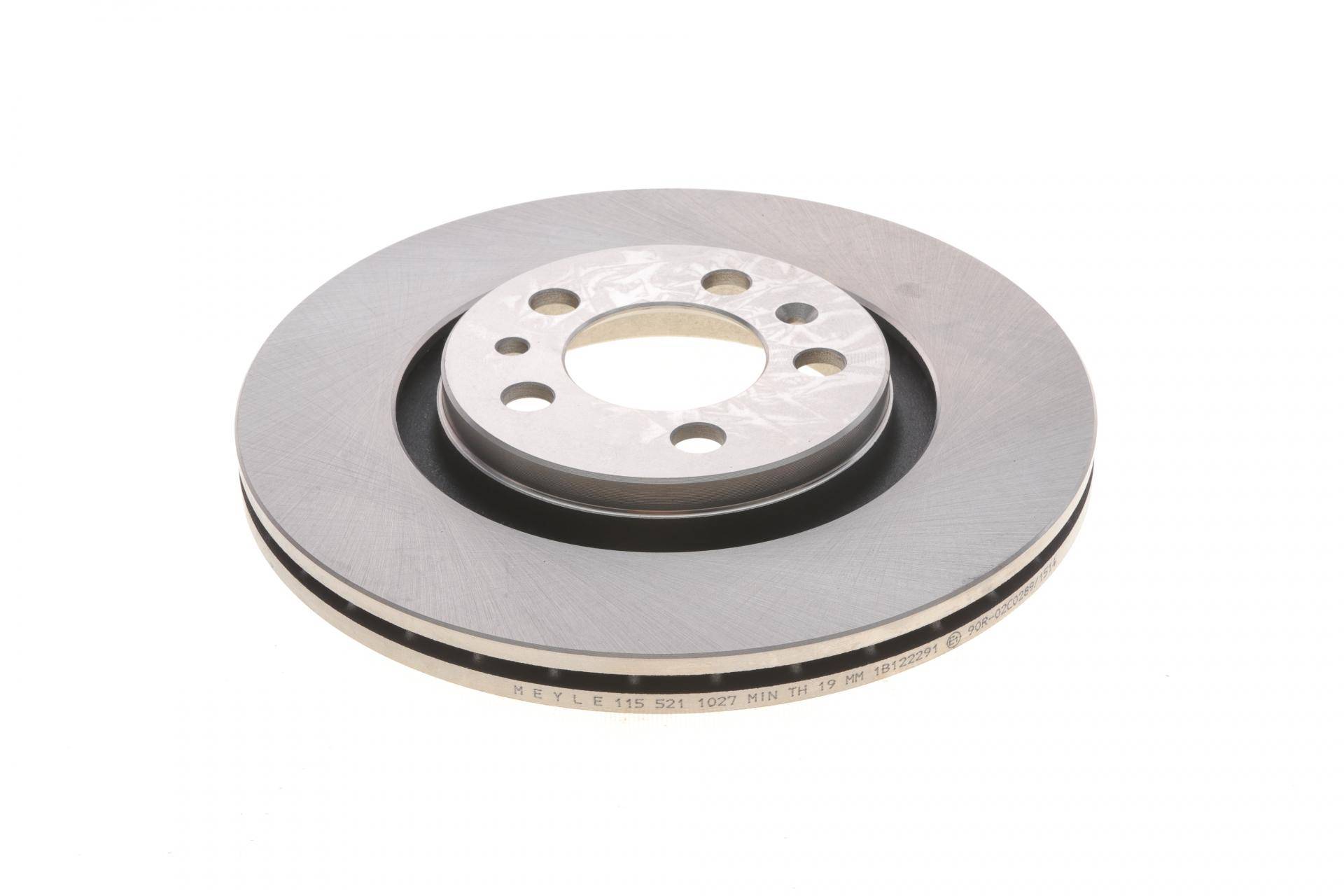 Диск гальмівний (передній) Audi A3/Seat Leon/Skoda Octavia/VW Bora/Golf IV (280x22) 96-10