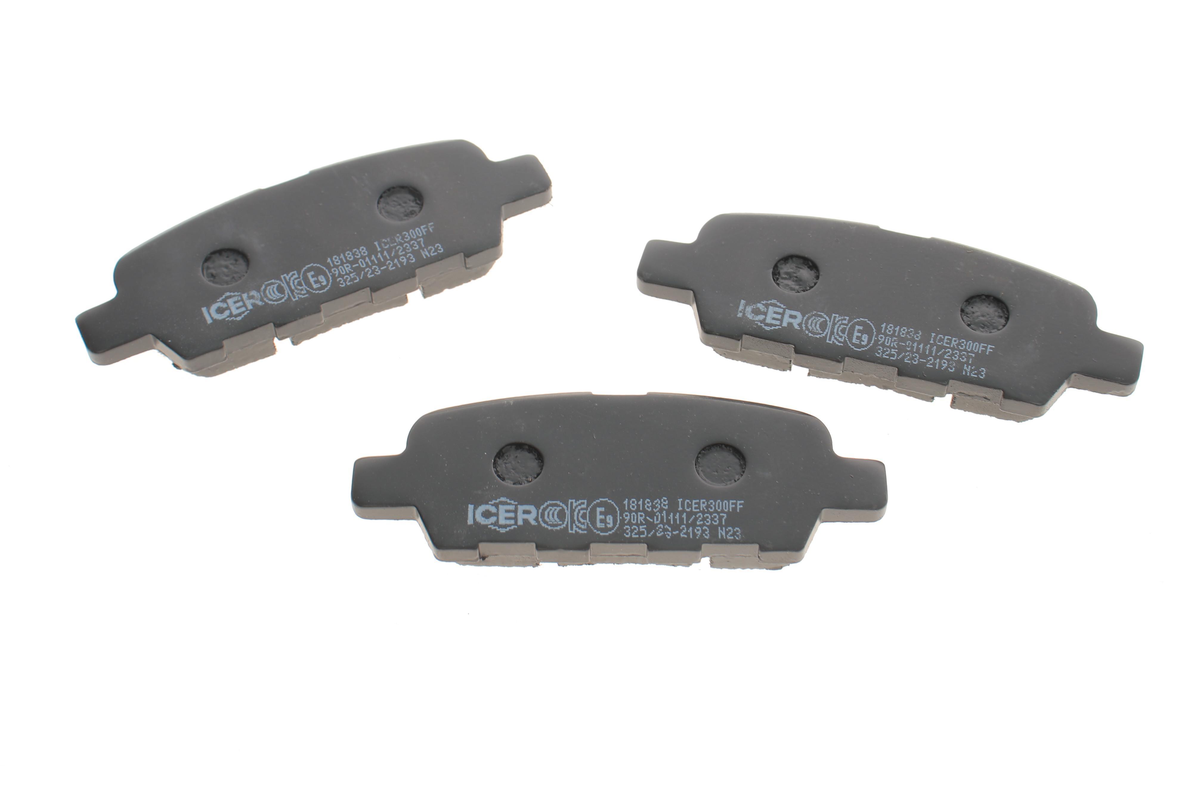 Колодки гальмівні (задні) Nissan Juke 14-/Qashqai/Rogue/X-Trail 07-13/Teana 03-13/Renault Koleos 08