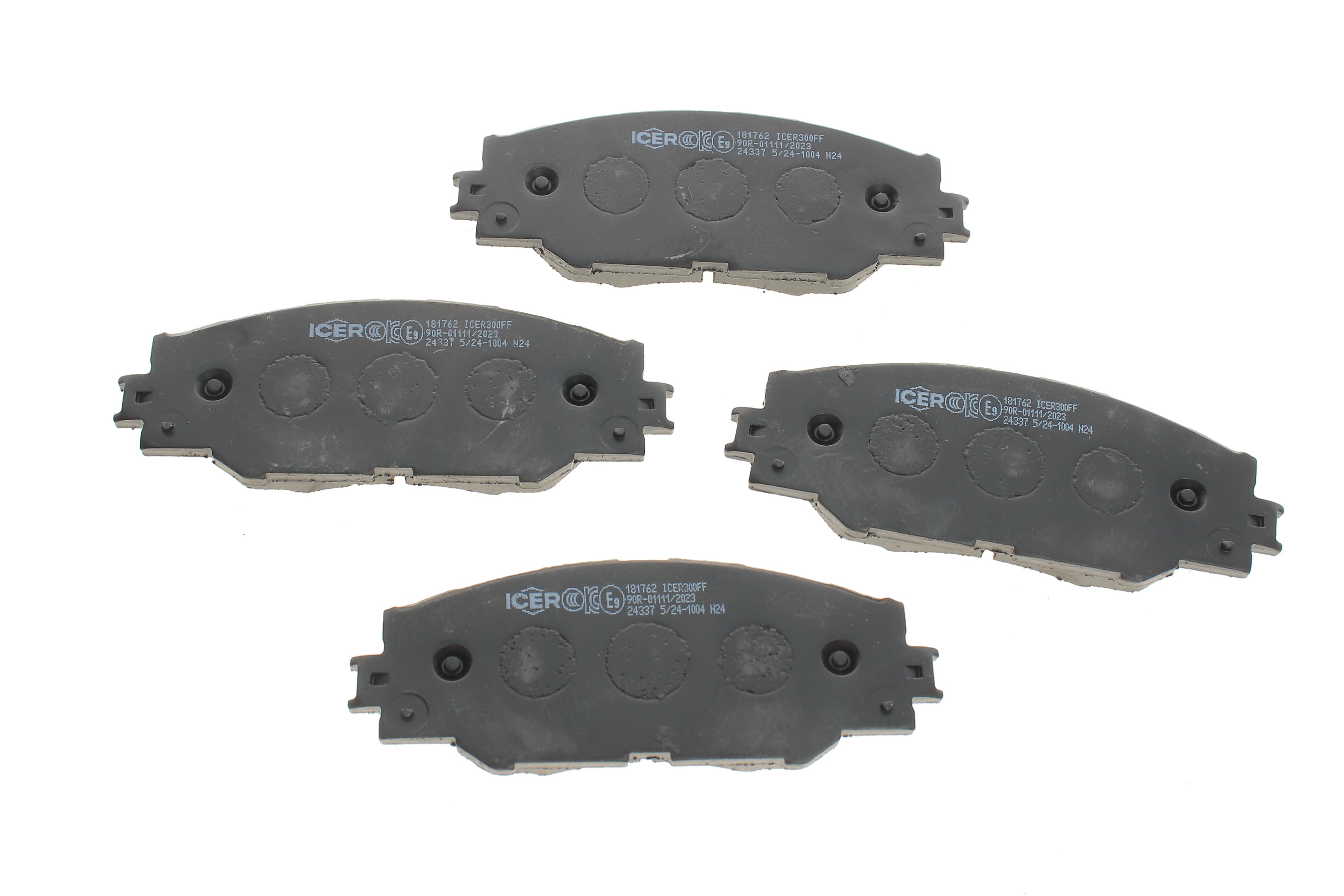 Колодки гальмівні (передні) Toyota Auris 10-18/Prius 08-/Rav4 III/IV 06-