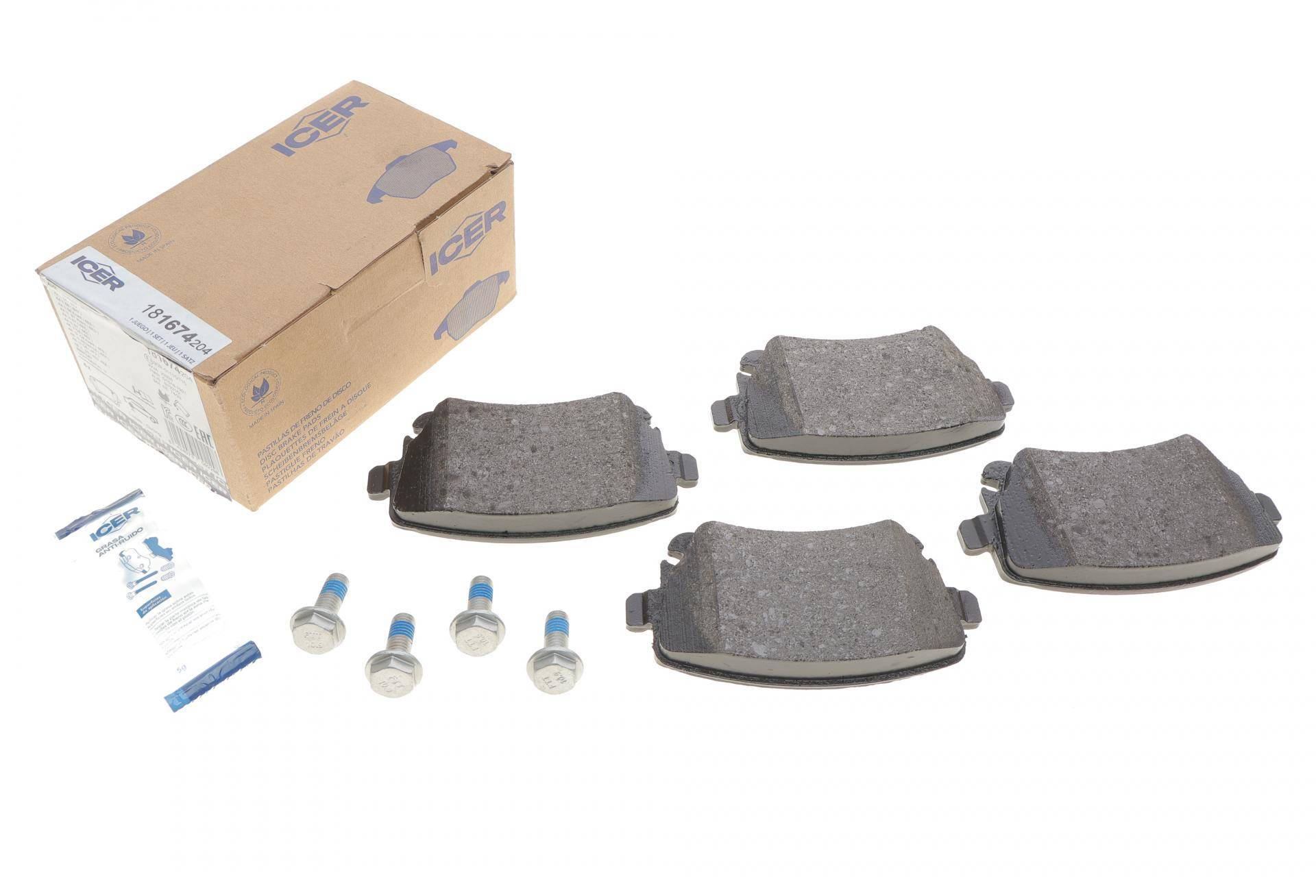 Колодки гальмівні (задні) Audi A3 08-13/A4/A6/A8 02-11/VW T5/Multivan V 03-15