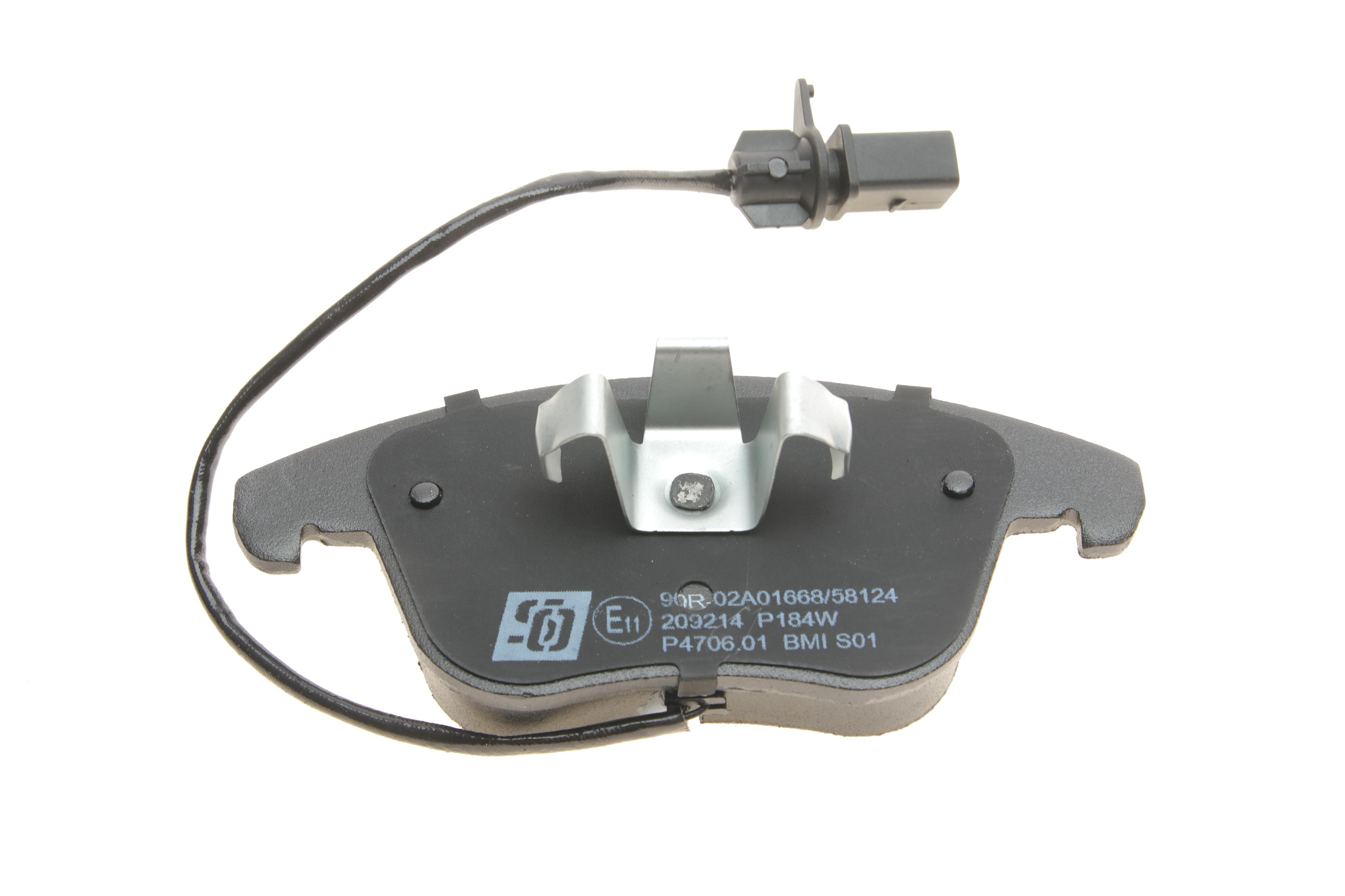 Колодки гальмівні (передні) Audi A4 07-18/Audi A5 07-/Audi Q5 12-17 (+датчик)