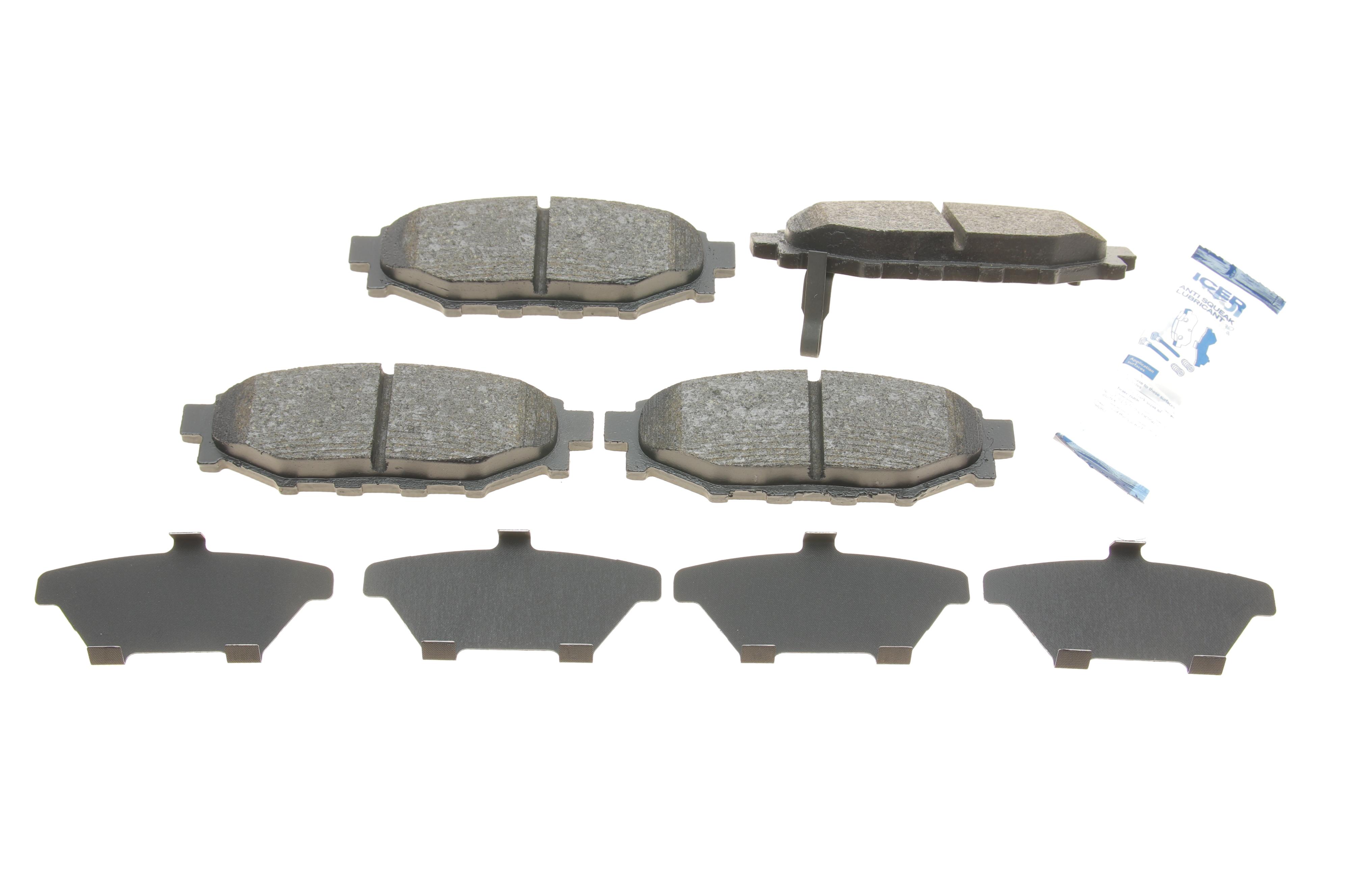 Колодки гальмівні (задні) Subaru Forester/Impreza 08-/Legacy 03-14/Outback 03-/Toyota GT 12-