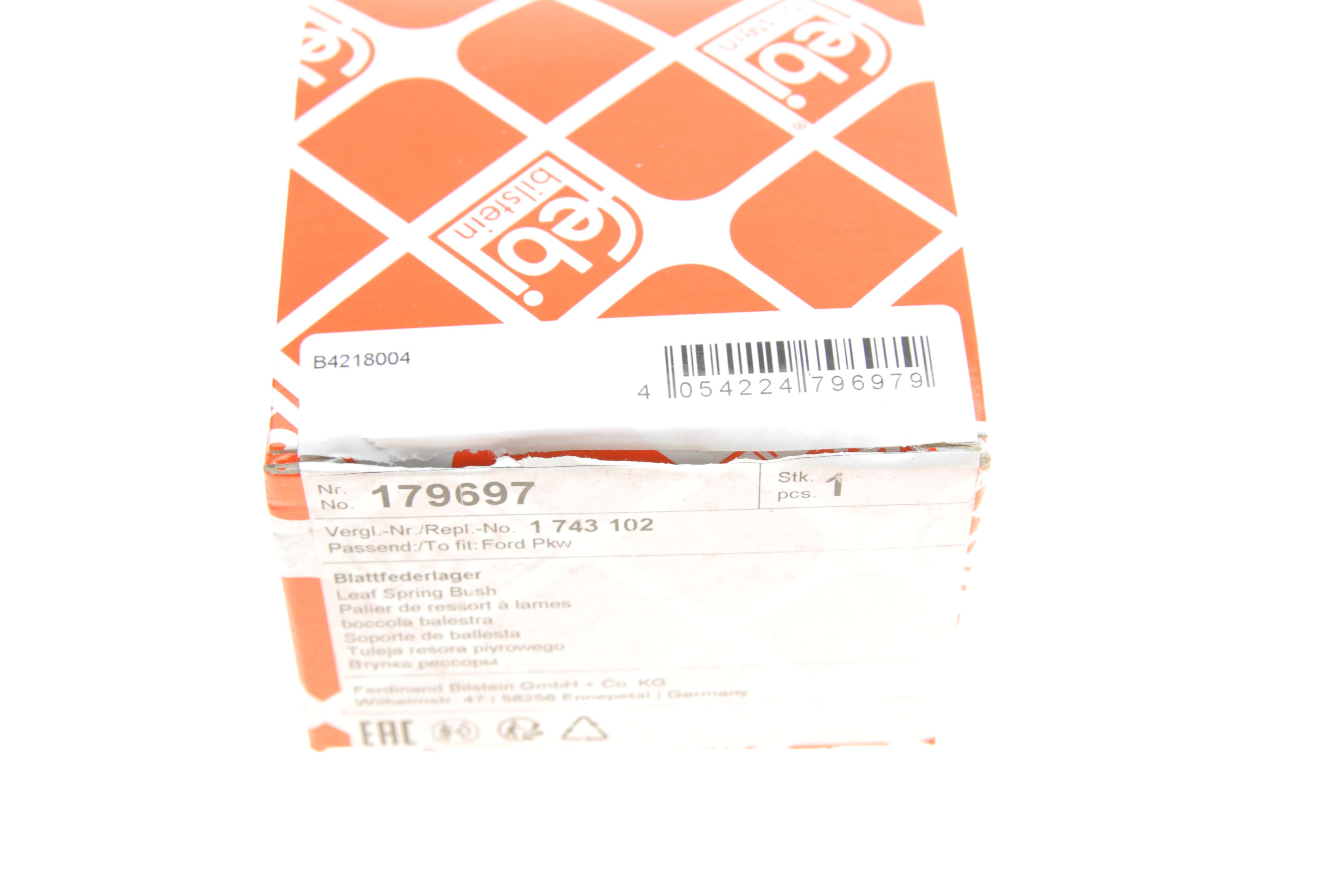 Сайлентблок ресори (задній/задній) Ford Transit 00-