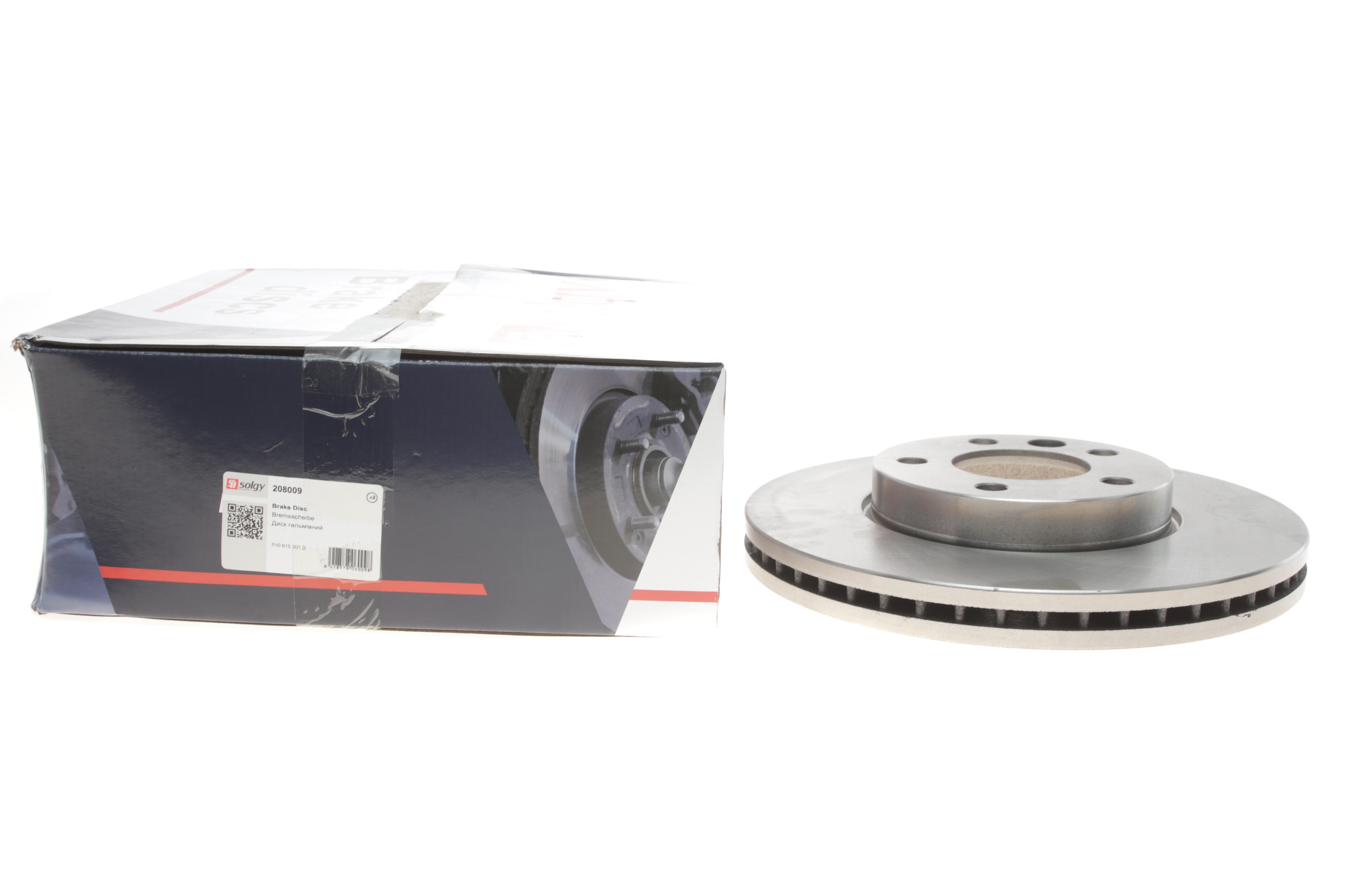 Диск гальмівний (передній) VW T5 03- (308x29.5)