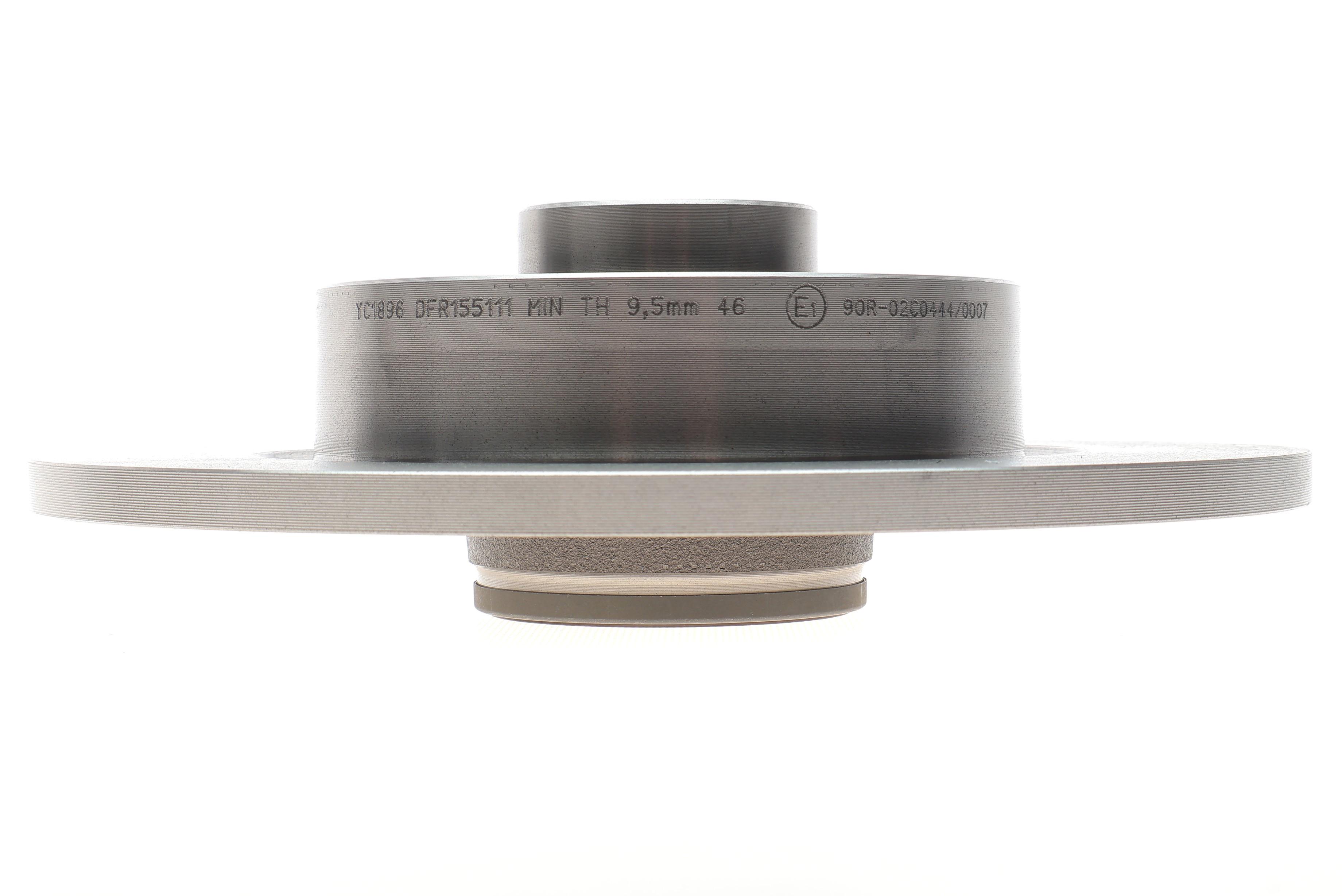 Диск гальмівний (задній) Renault Scenic III 1.2-2.0dCi 09- (274х11) (з підшипником)