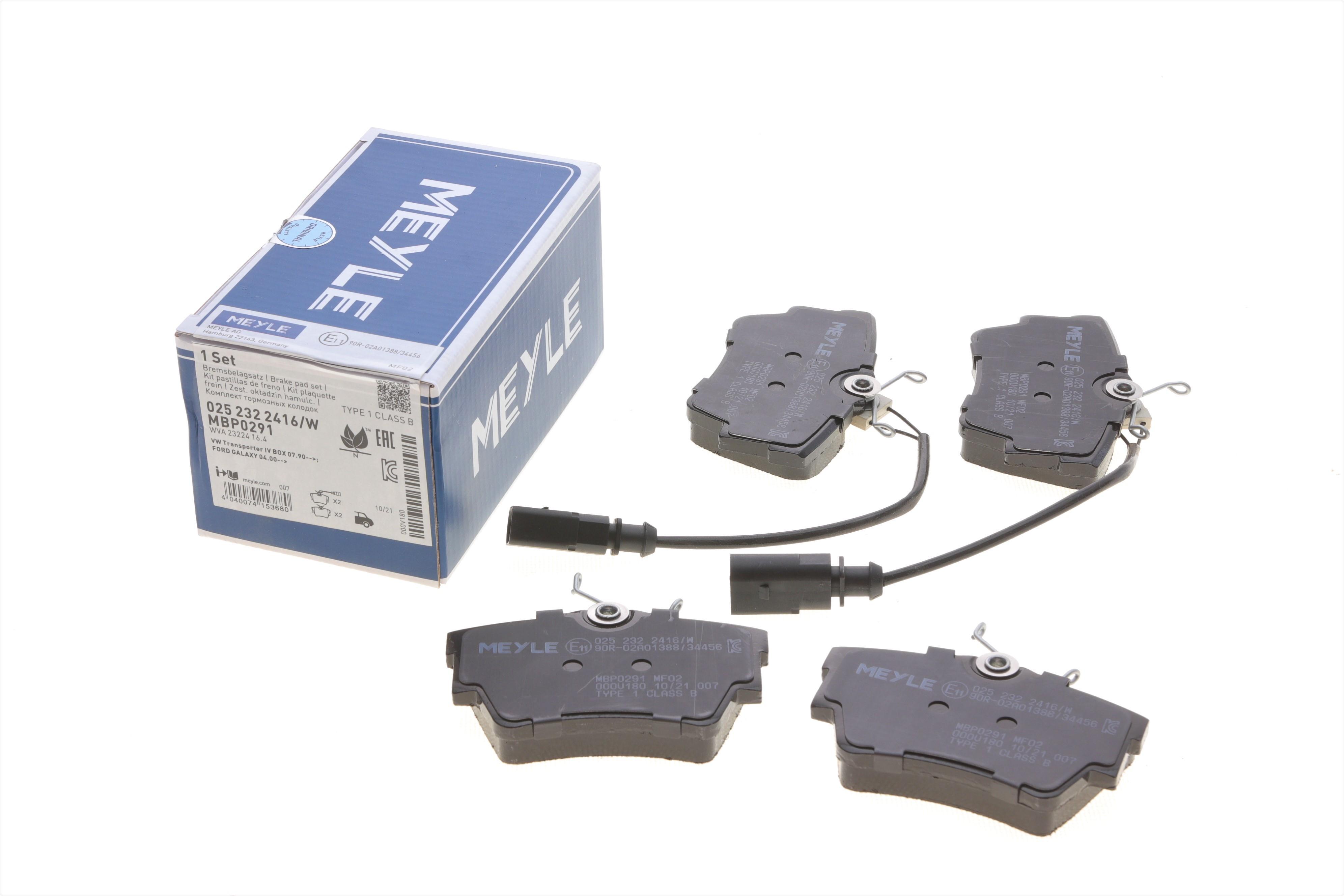 Колодки гальмівні (задні) VW T4 1.8-2.8 90-03 (з датчиком)