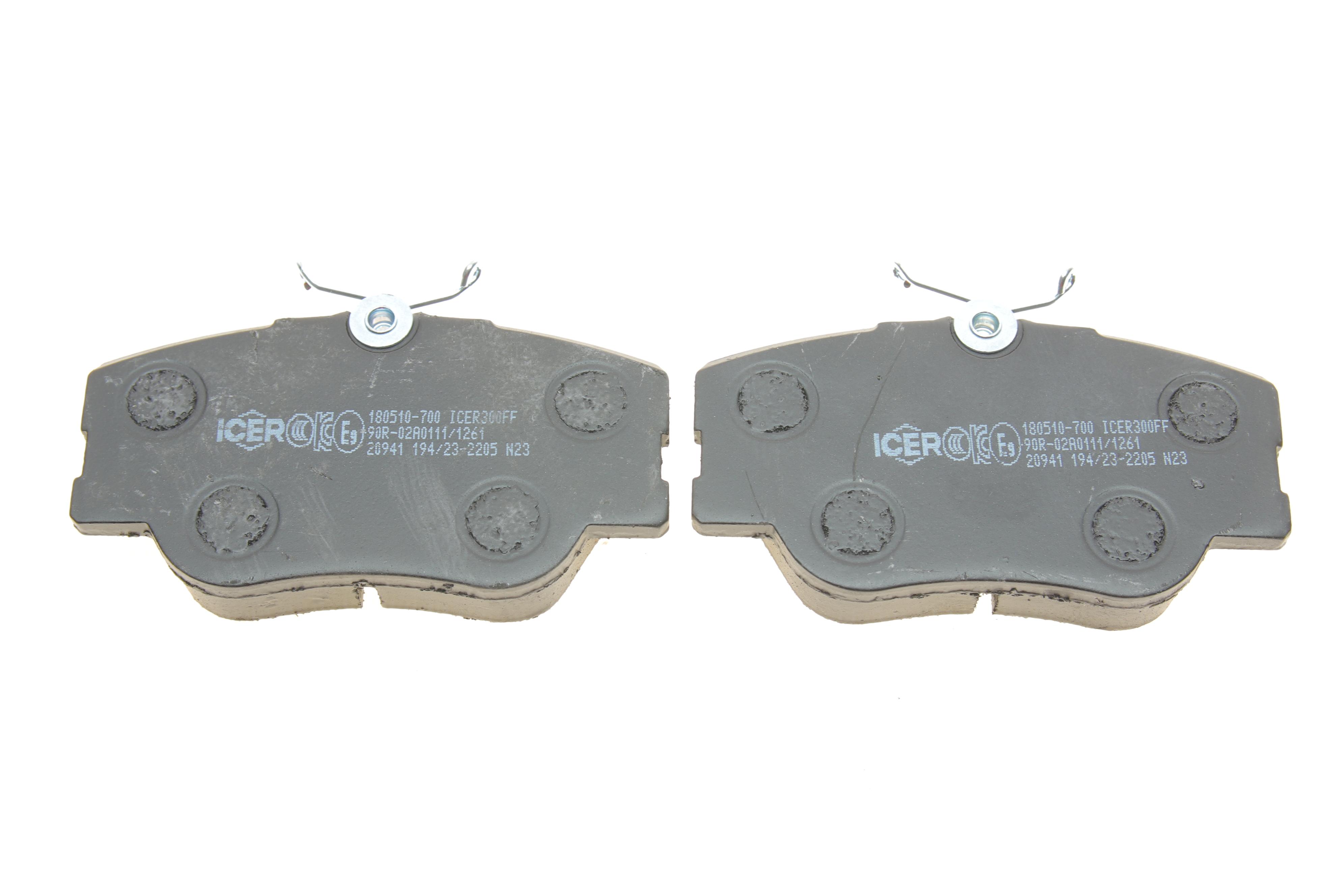 Колодки гальмівні (передні) MB 100 (W201)/124 (W124) 84-93/E-class (W124/S124/C124/A124) 93-98