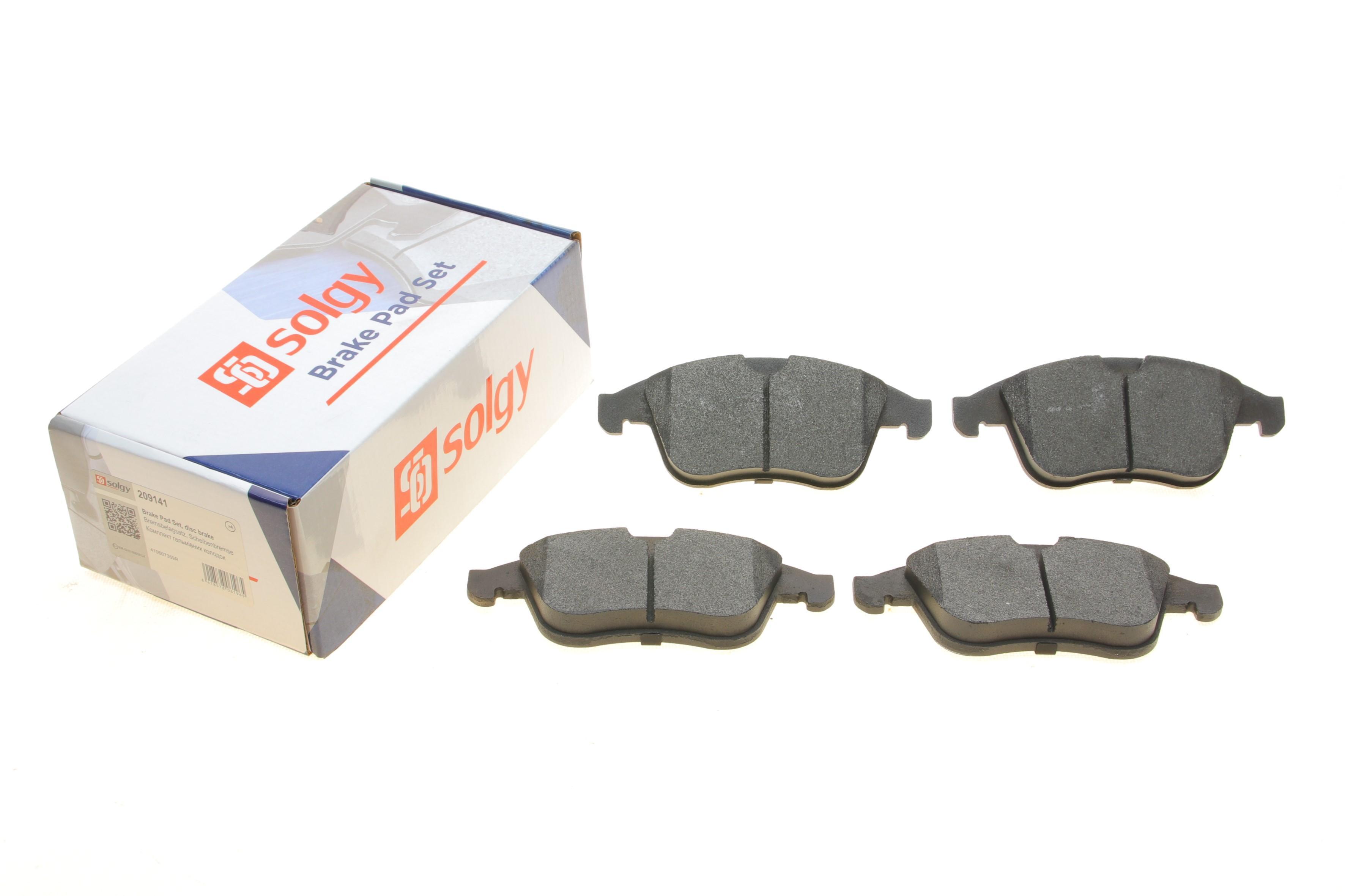 Колодки гальмівні (передні) Renault Megane III/Laguna III 1.5dCi/2.0dCi 07- (Ate)