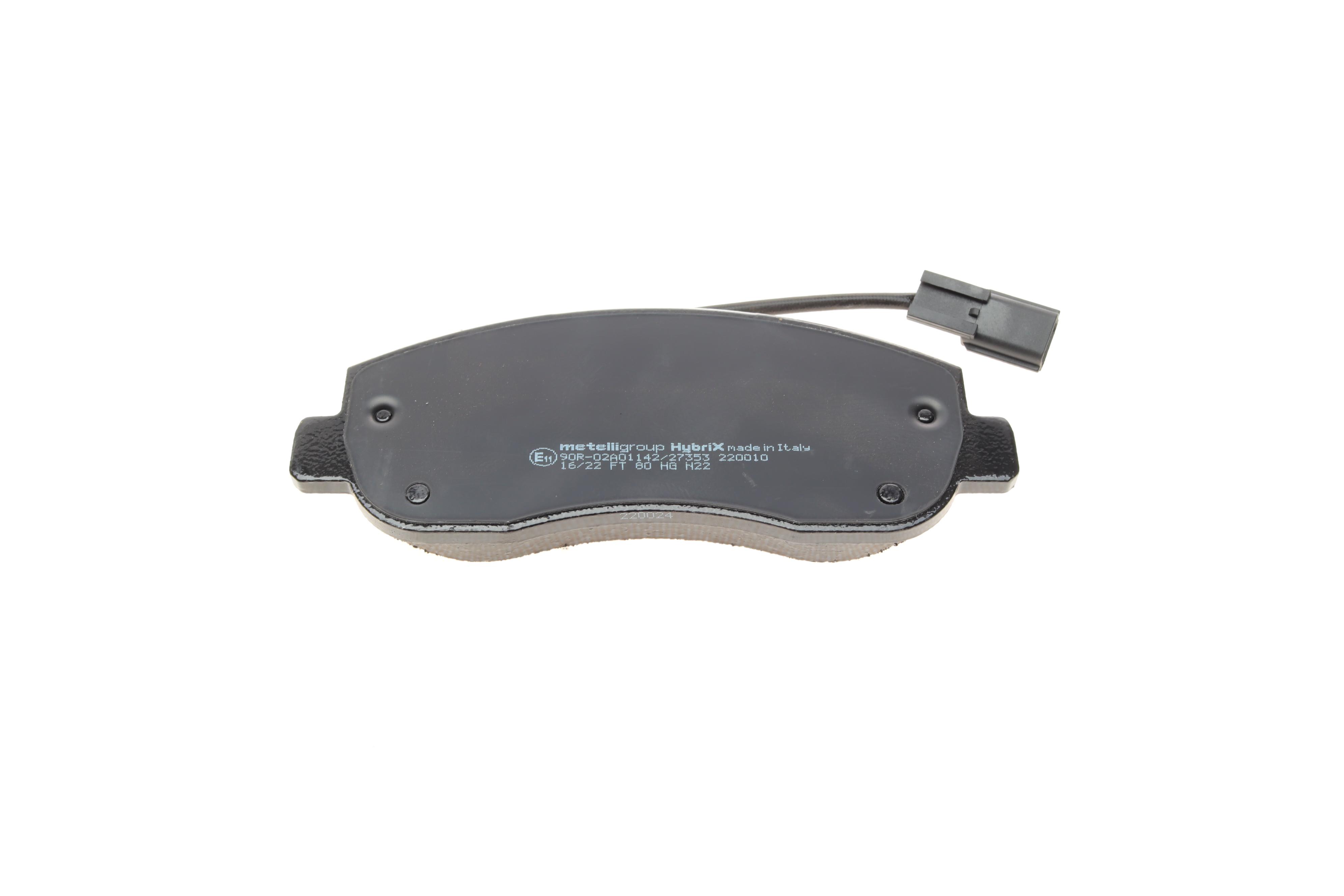 Колодки гальмівні (передні) Renault Master III/Opel Movano B/Nissan NV400 10-(+датчик)