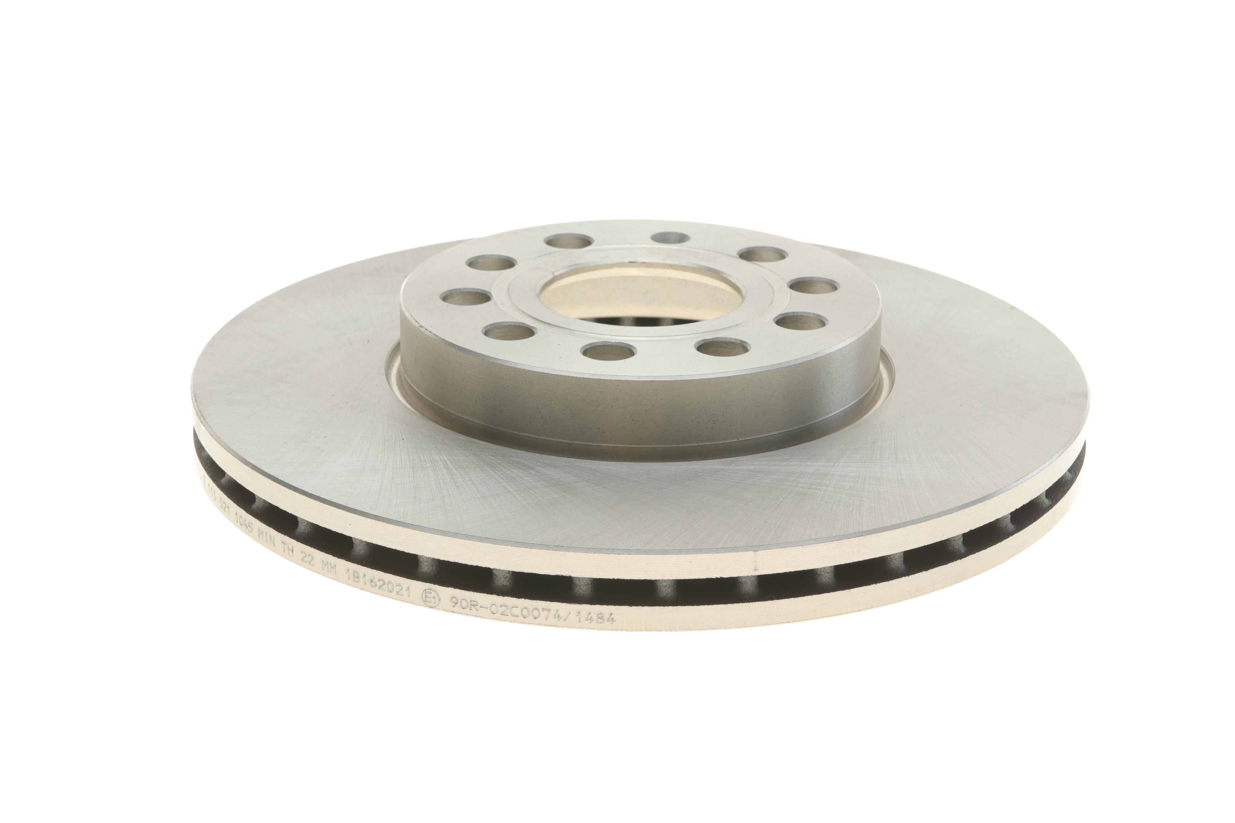 Диск гальмівний (передній) VW Caddy 2.0SDI (288x25)