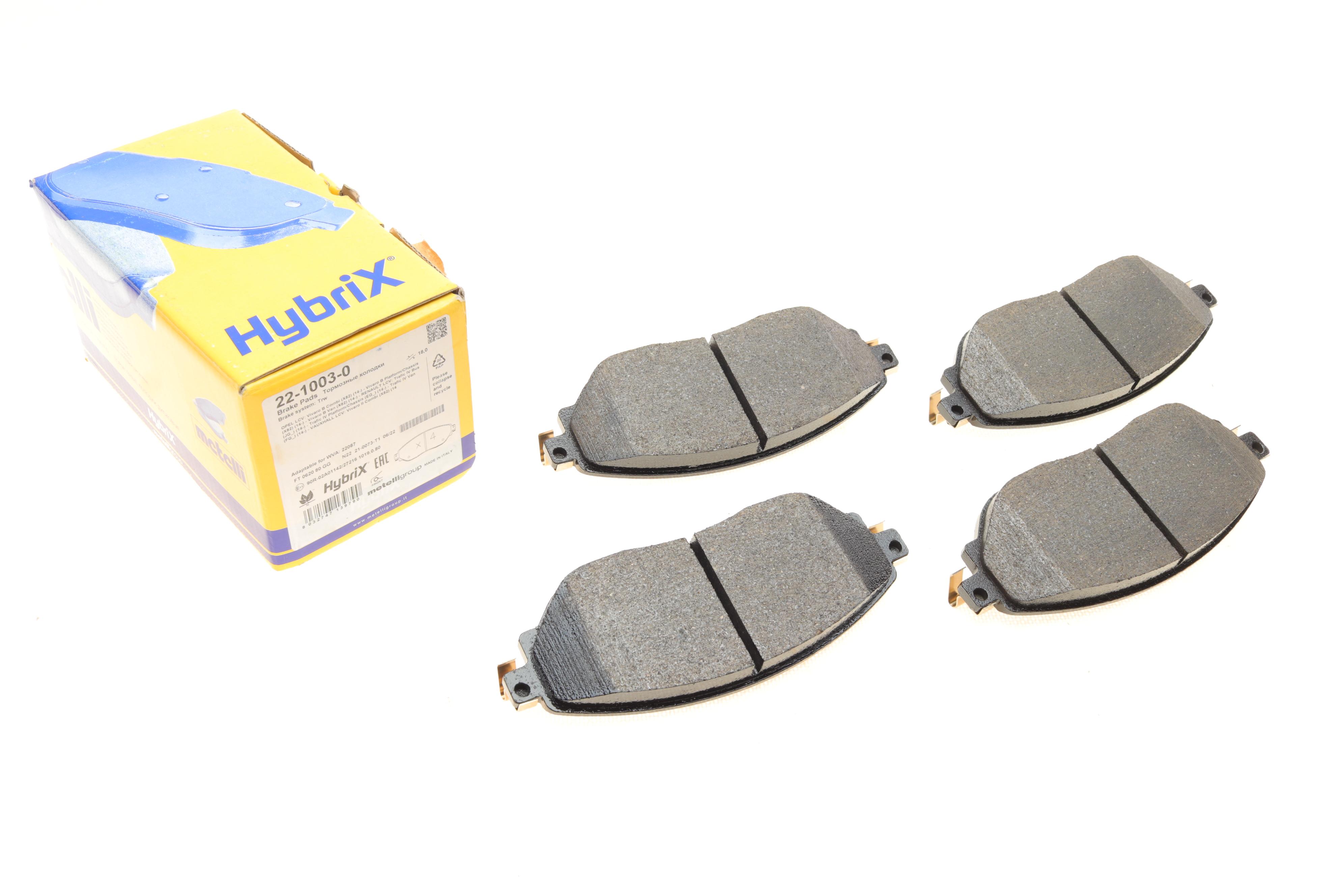 Колодки гальмівні (передні) Renault Trafic III/Opel Vivaro B 14-/Nissan NV300/Fiat Talento 16-