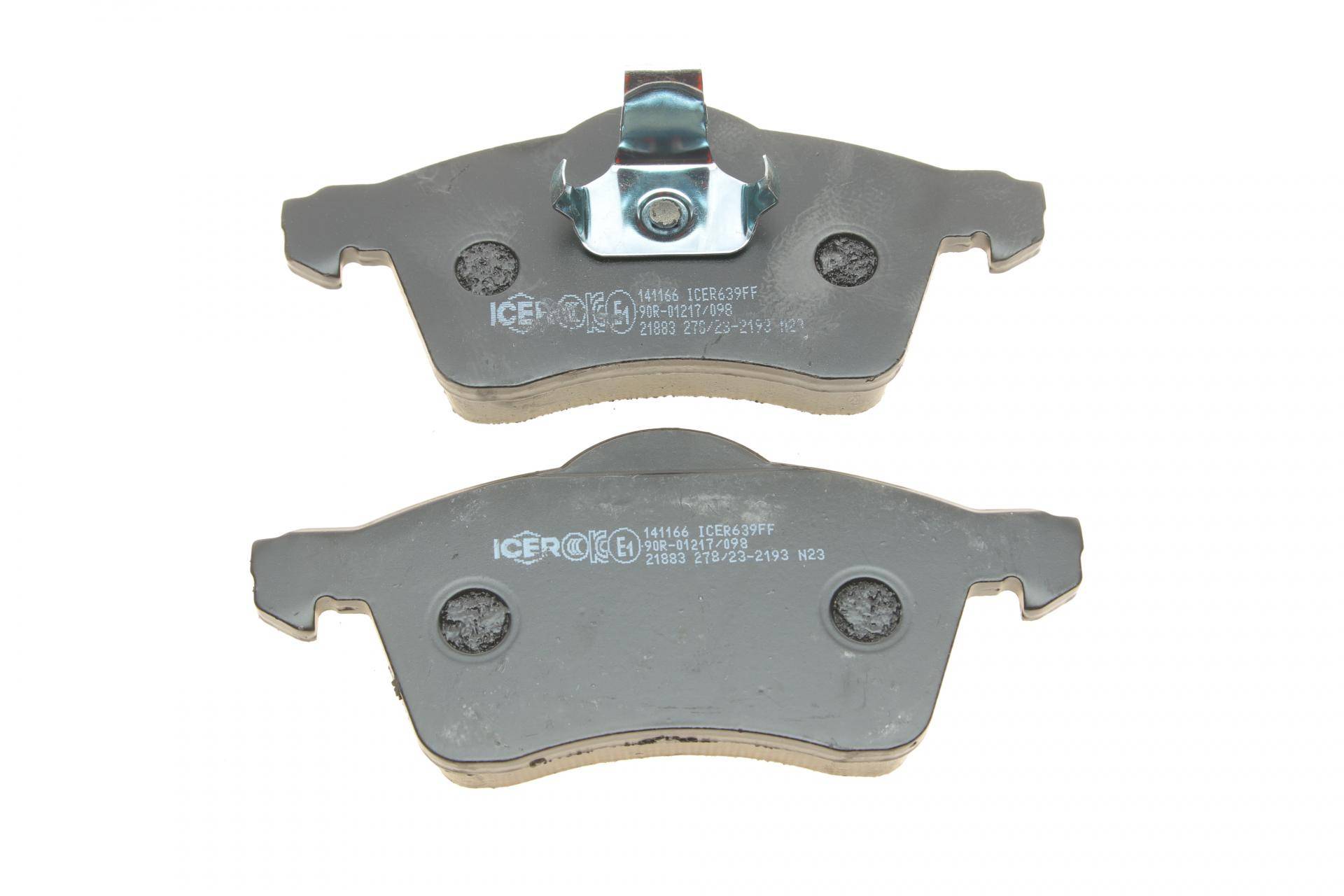 Колодки гальмівні (передні) VW T4 90-03 R15 (без датчиків)