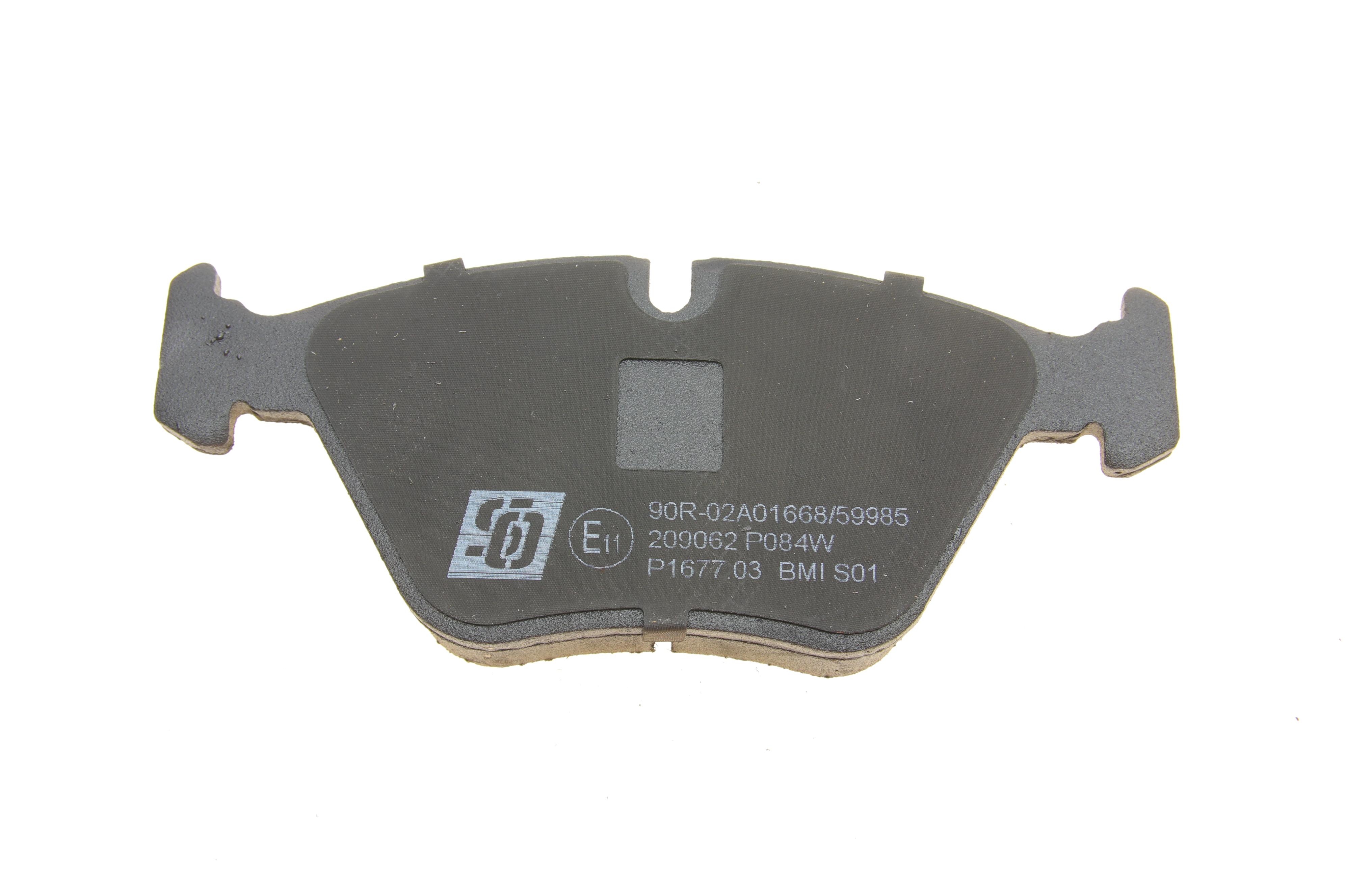 Колодки гальмівні (передні) BMW 5 (E39) 95-