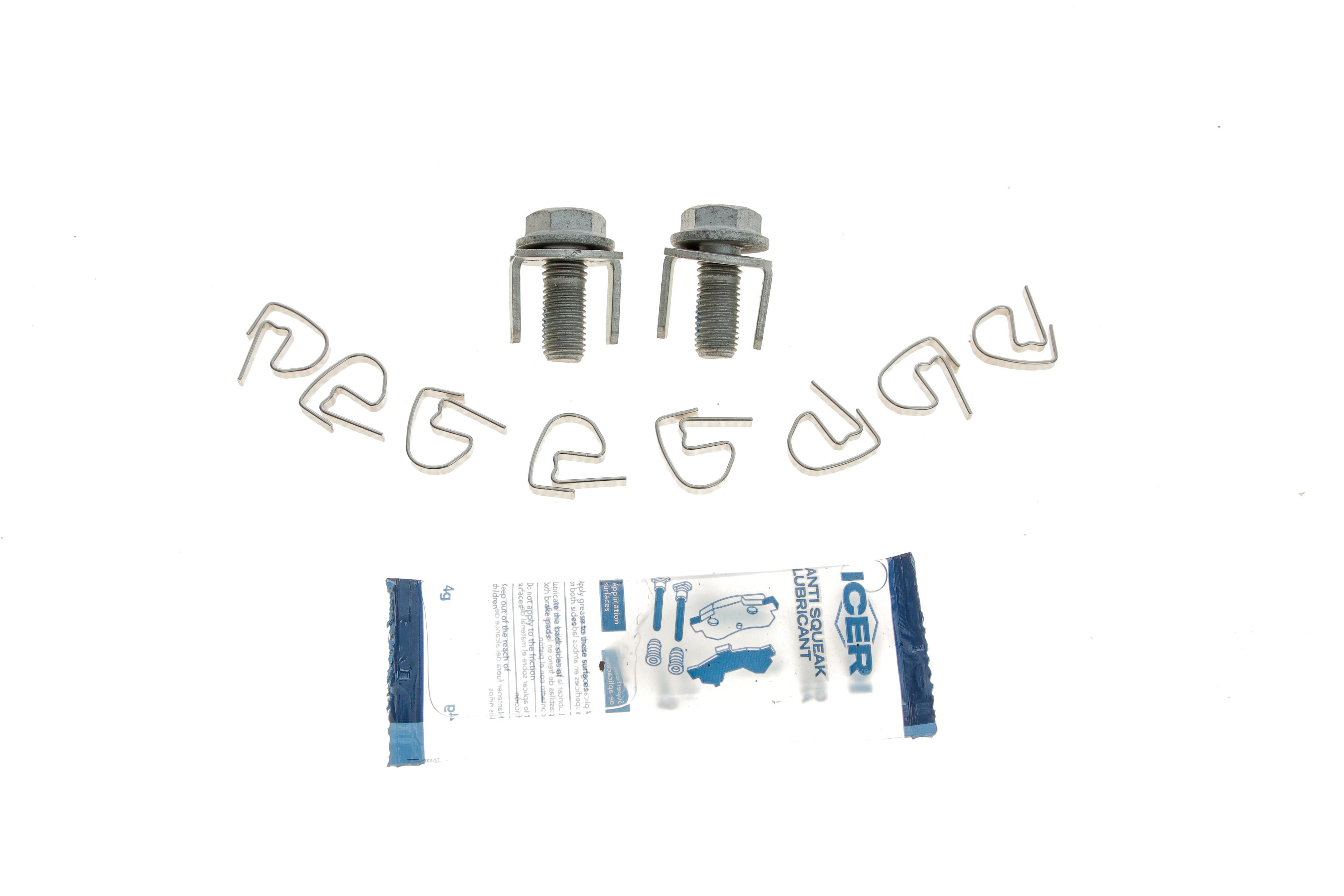 Колодки гальмівні (передні) Peugeot 206 98-/Peugeot 206+ 09-13/Peugeot 306 93-01