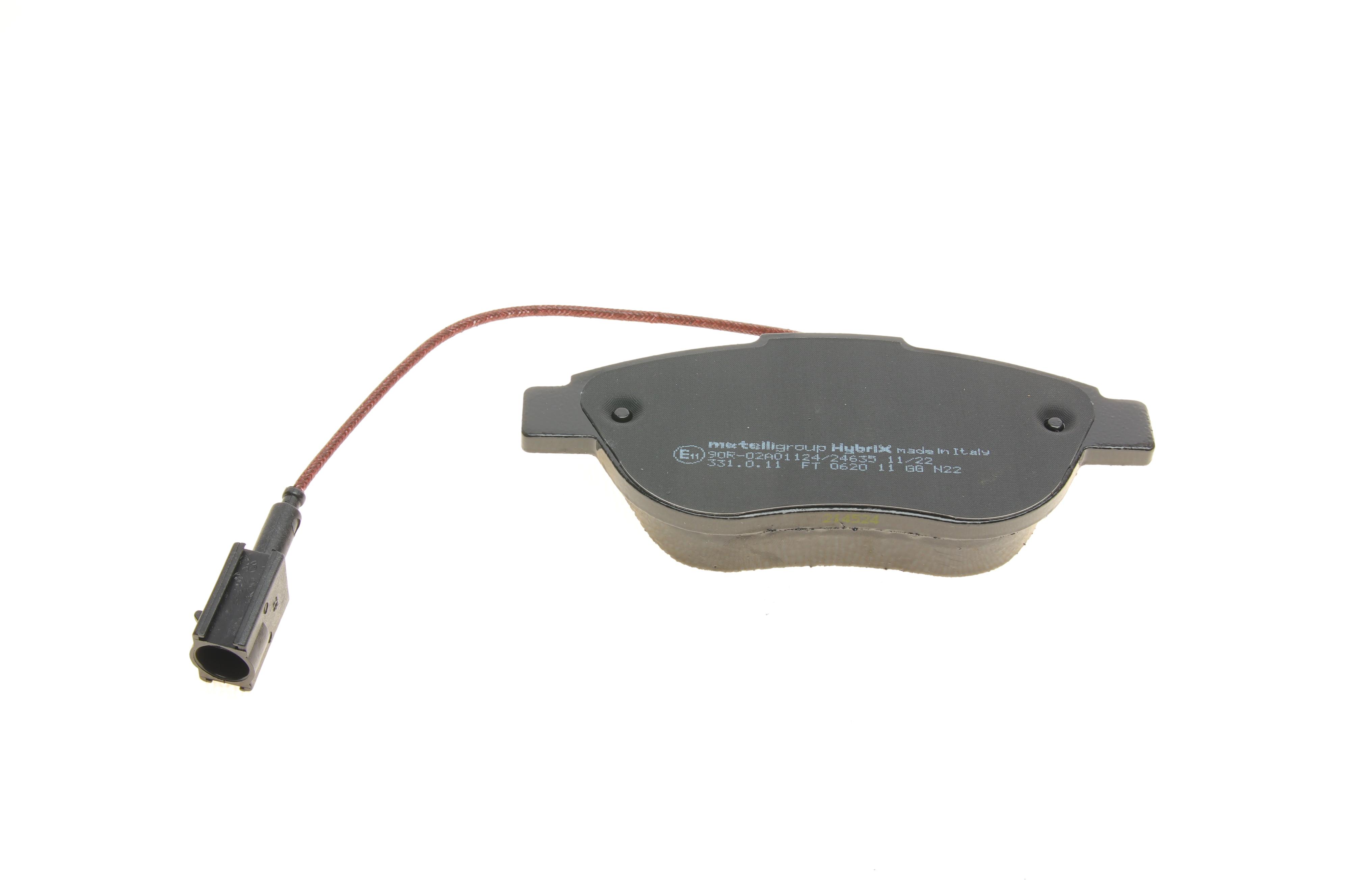 Колодки гальмівні (передні) Fiat Doblo 01-/Opel Combo 1.3-2.0CDTI 12- (з датчиком)