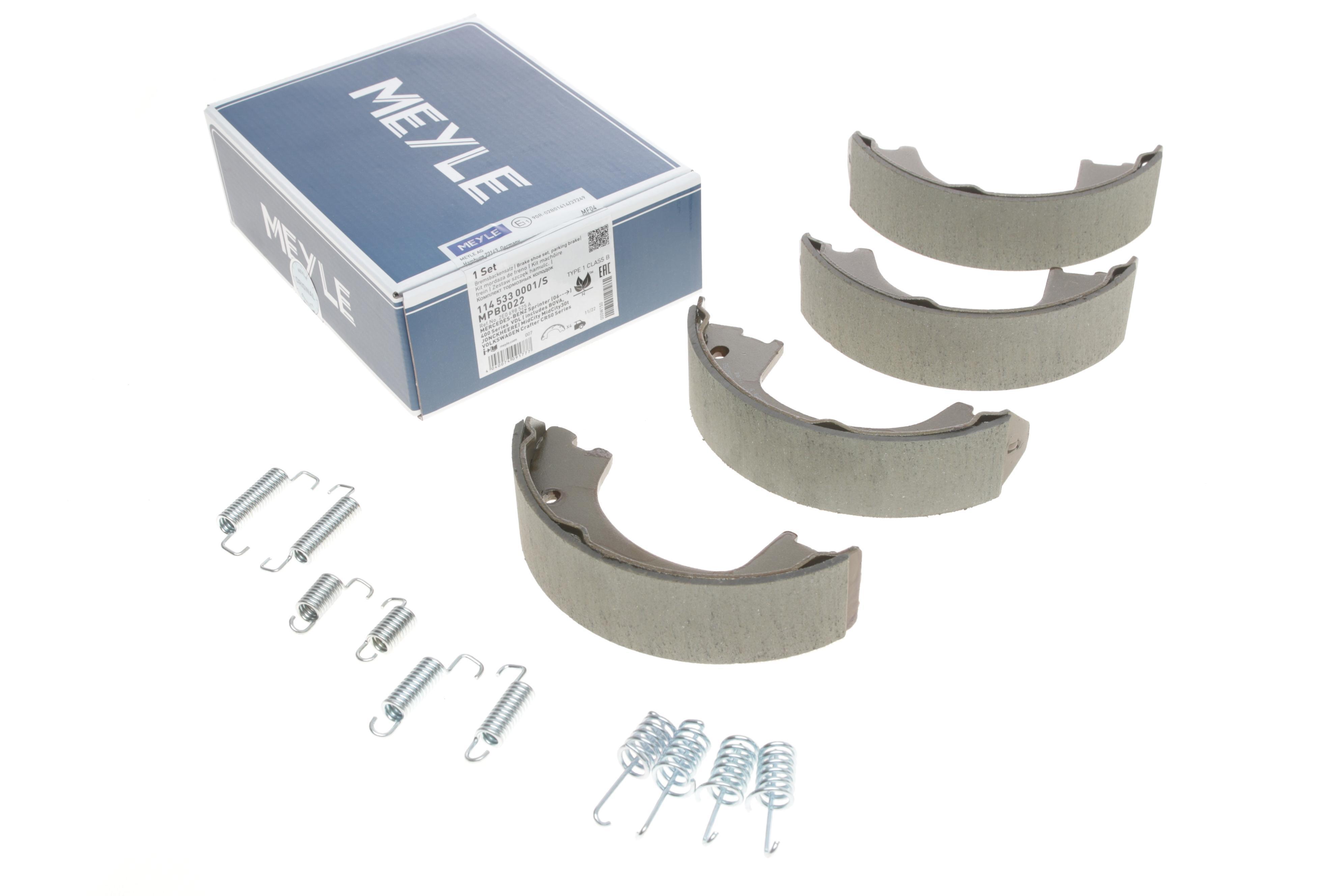 Колодки ручника MB Sprinter 509-519 06- (170x42)