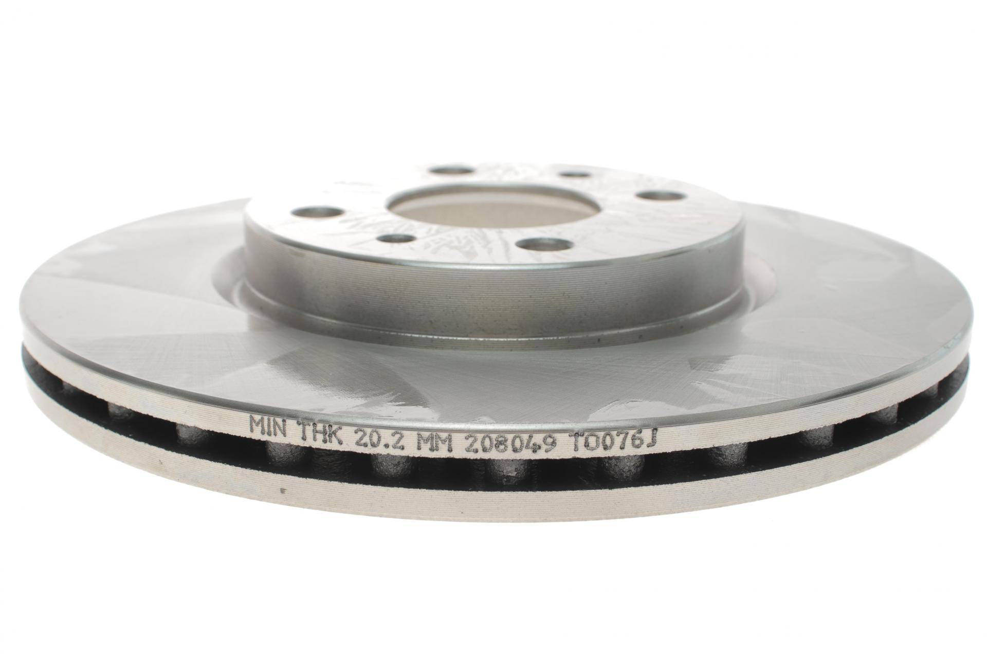 Диск гальмівний (передній) Citroen Nemo/Peugeot Bipper 08- (257x22)