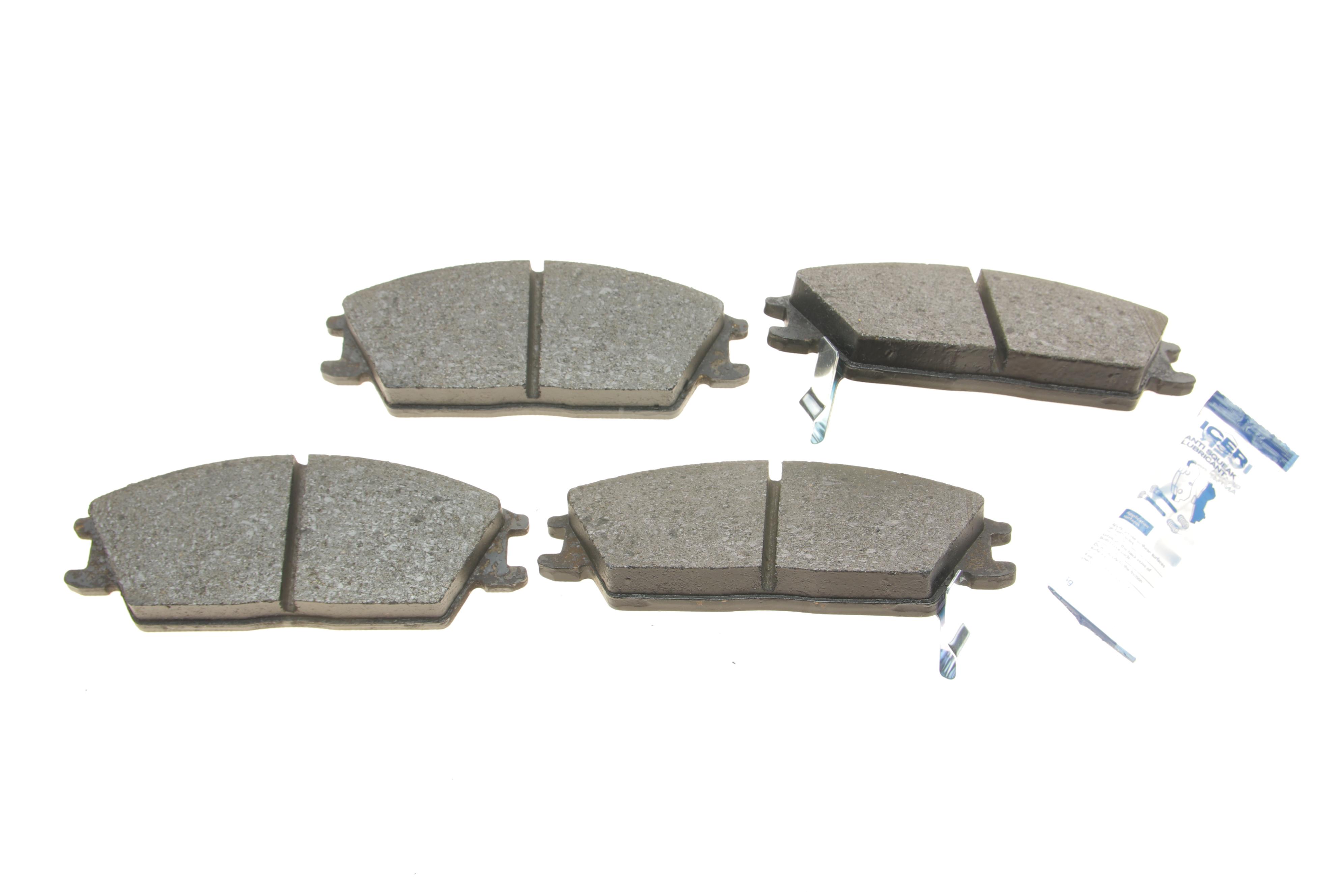 Колодки гальмівні (передні) Hyundai Accent I/II 94-05/Getz 02-10/Elantra 90-00/Pony 85-95