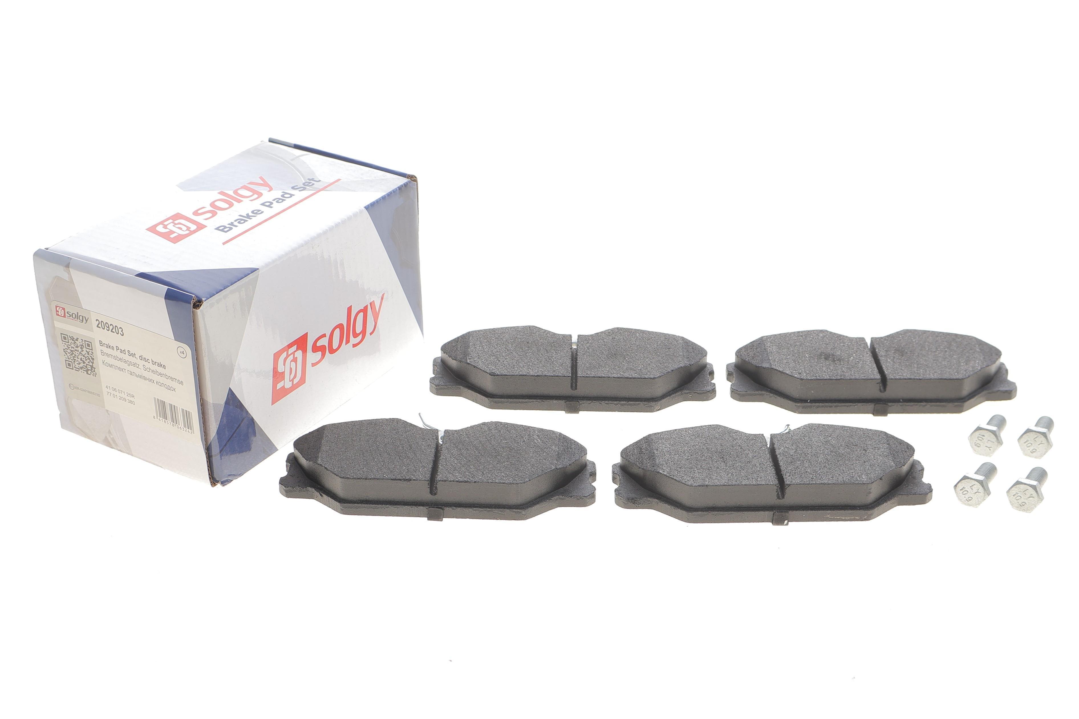 Колодки гальмівні (передні) Renault Clio II 00-09/Laguna 93-01/Megane/Scenic/Safrane 96-03