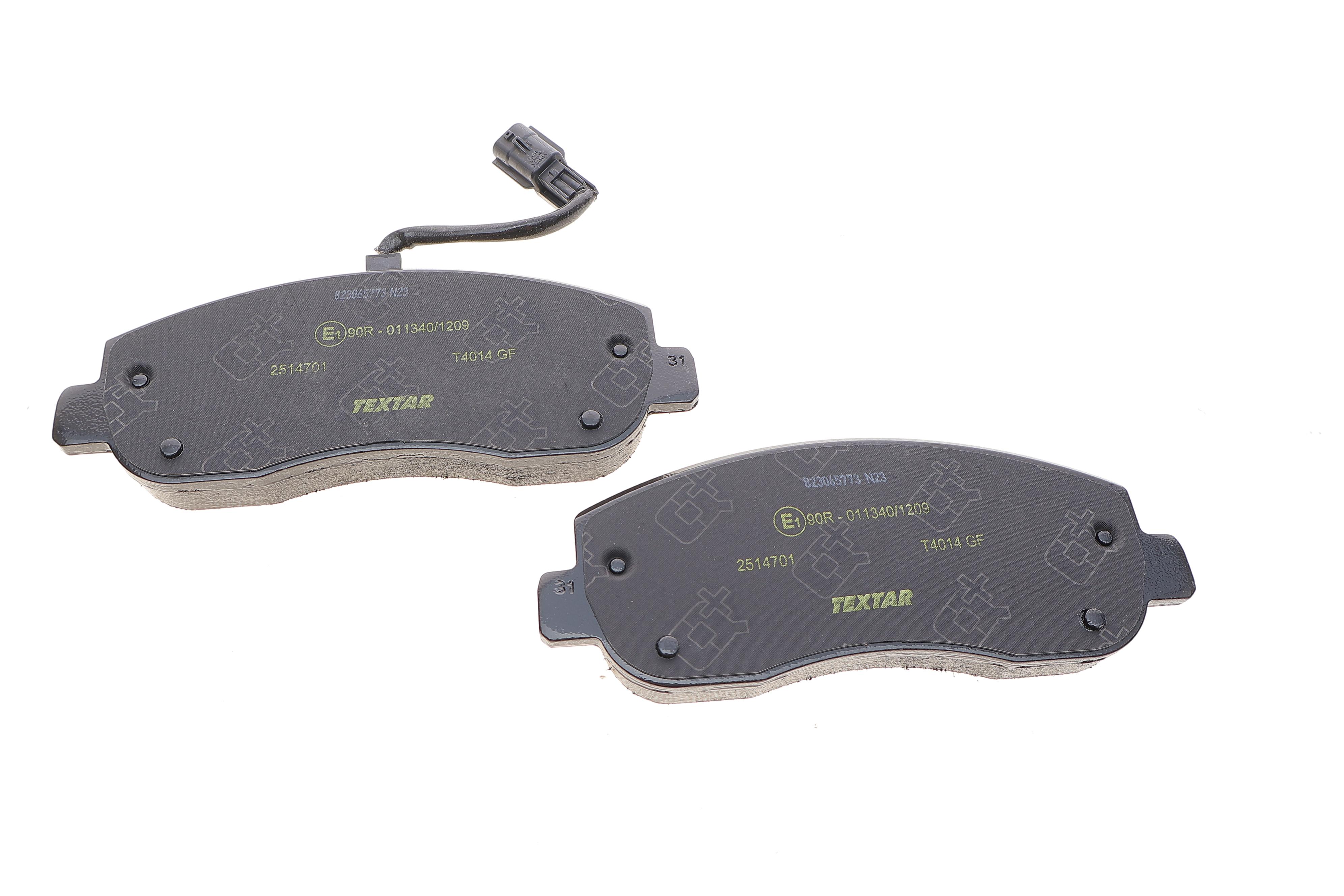 Колодки гальмівні (передні) Renault Master III/Opel Movano B 10- (Brembo) Q+ (з датчиком)