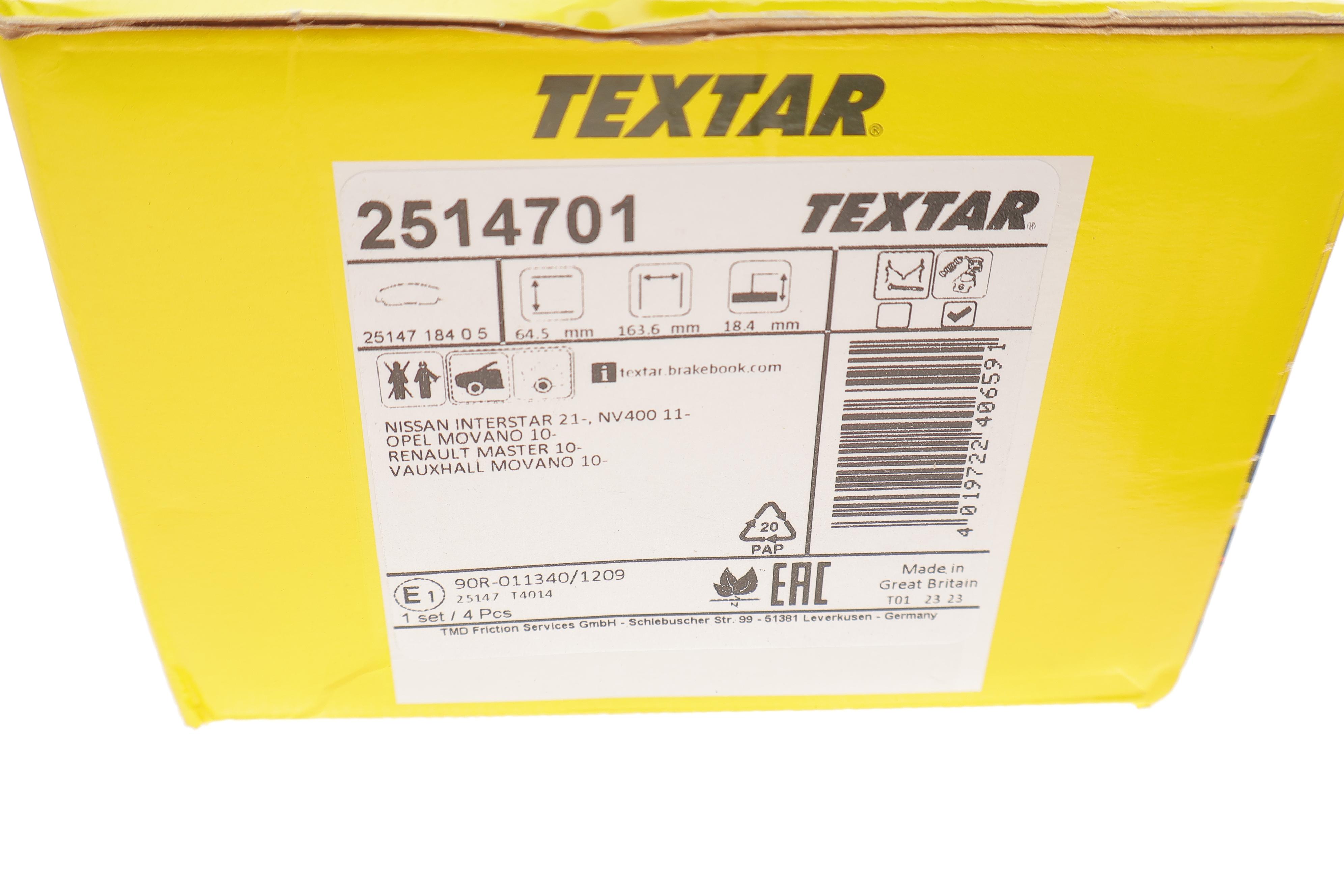 Колодки гальмівні (передні) Renault Master III/Opel Movano B 10- (Brembo) Q+ (з датчиком)