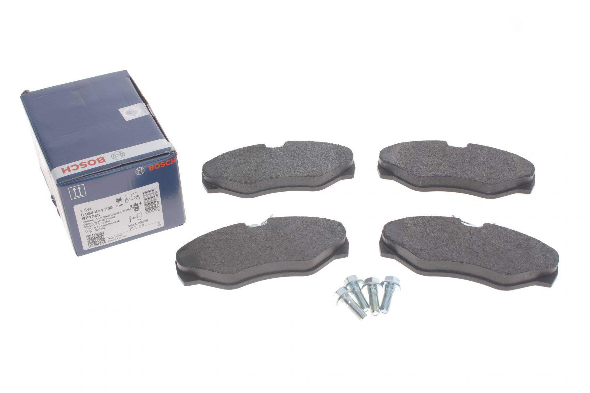 Колодки гальмівні (передні) Renault Trafic II/Opel Vivaro A/Nissan Primastar 01-